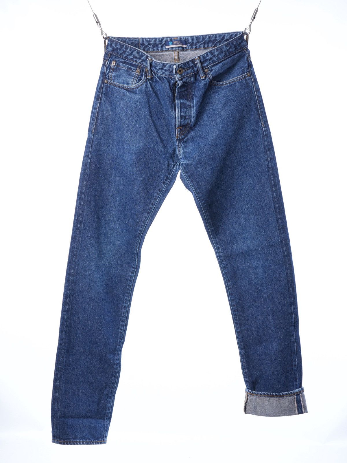 Japan Blue Japan Blue J3048 Circle Denim Selvedge w29 Size US 29 - 8 Thumbnail