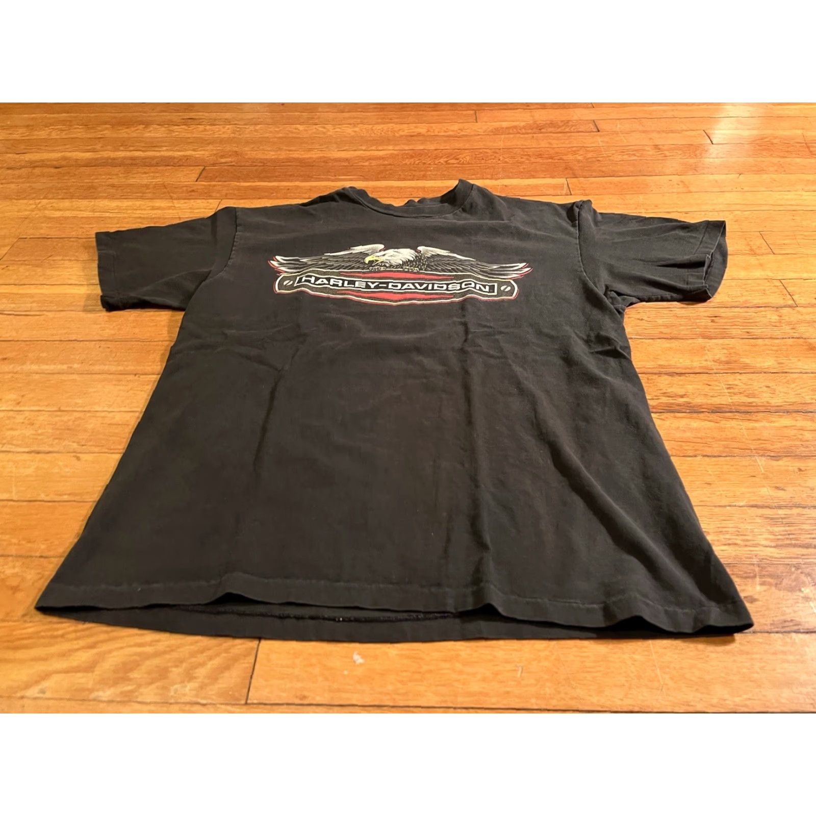 Harley Davidson VINTAGE Harley-Davidson San Jose California Shirt Men’s L Black 90s RK Stratman Size US L / EU 52-54 / 3 - 2 Thumbnail