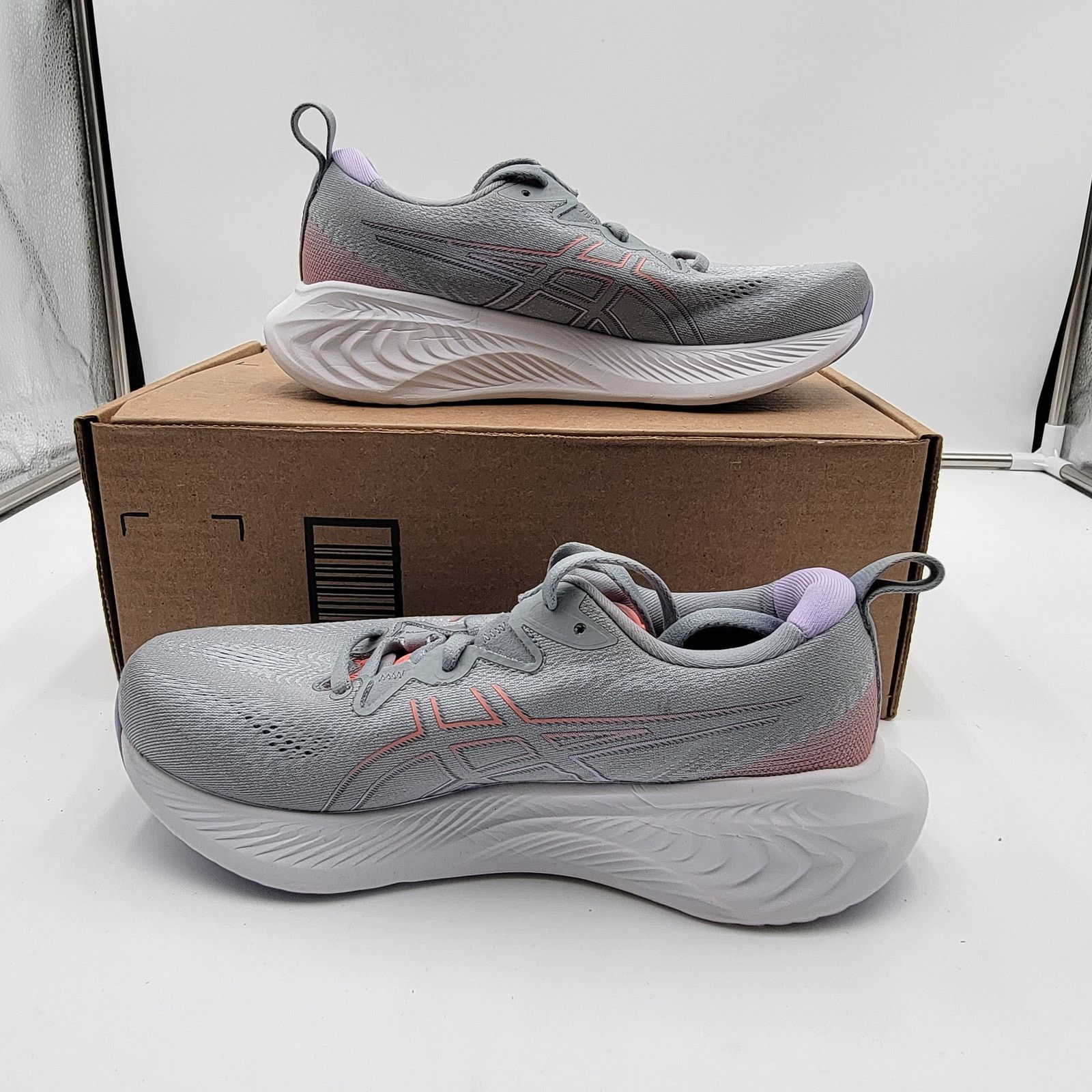 Asics Asics Wmns Gel Cumulus 25 'Sheet Rock Papaya' Sz 7.5 (144) Size US 7.5 / IT 37.5 - 2 Thumbnail