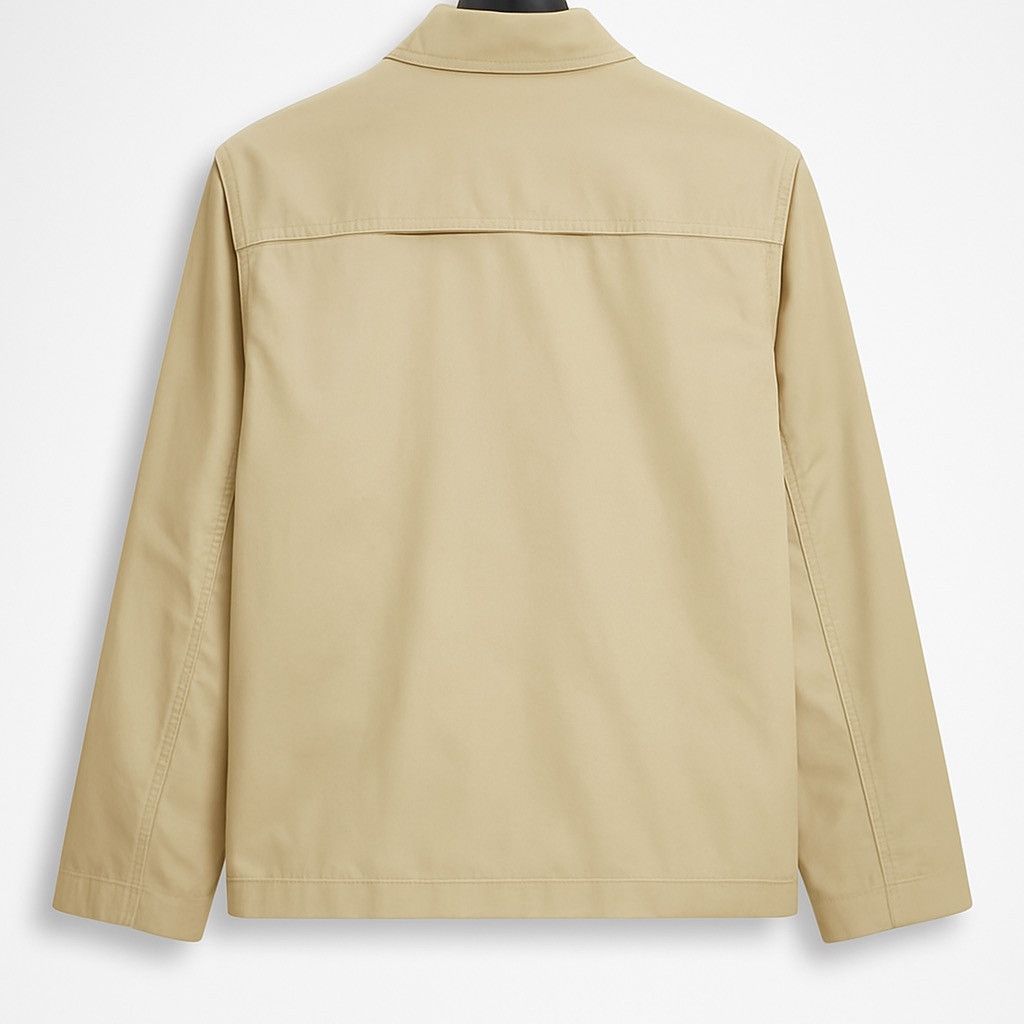 Japanese Brand Vintage Nomura Light Beige Utility Jacket Workwear Japan Size US M / EU 48-50 / 2 - 2 Thumbnail