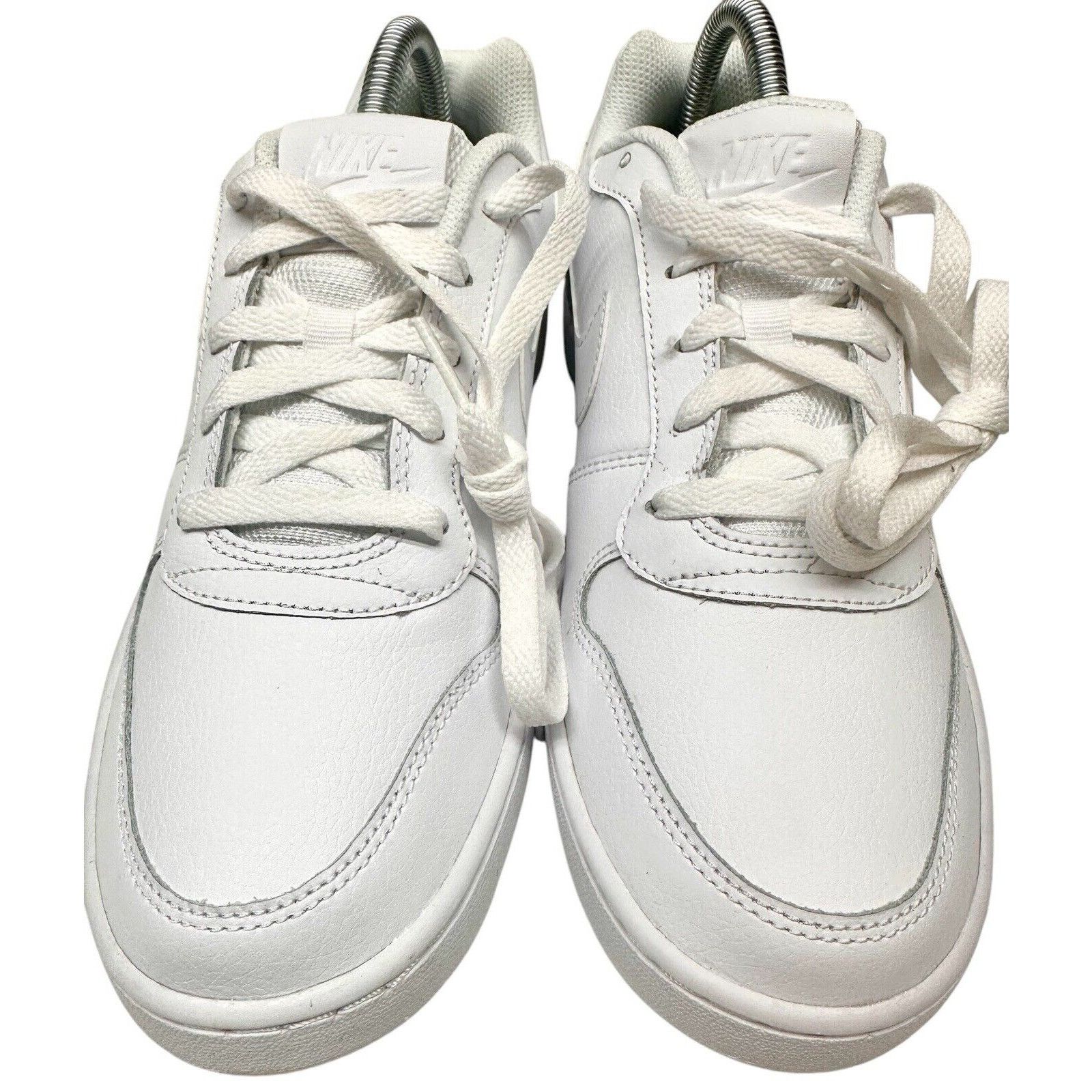 Nike Nike Women's Ebernon Low Triple White Shoes Sneakers 9.5 Size US 9.5 / IT 39.5 - 2 Thumbnail