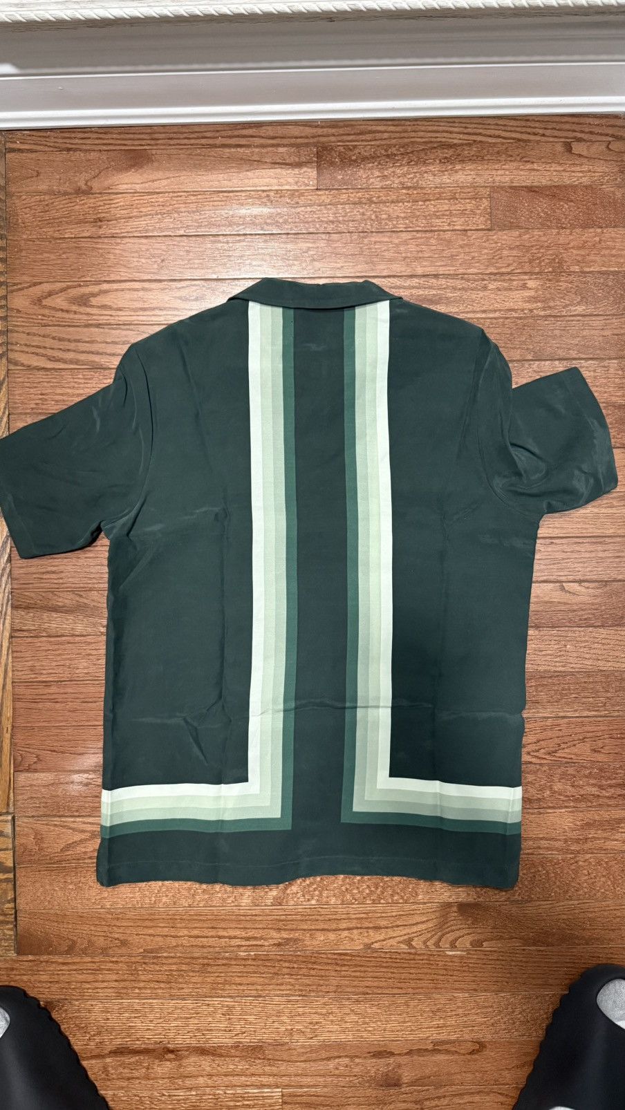Kith Kith Border Stripe Thompson Camp Collar Shirt - Medium Size US M / EU 48-50 / 2 - 4 Thumbnail