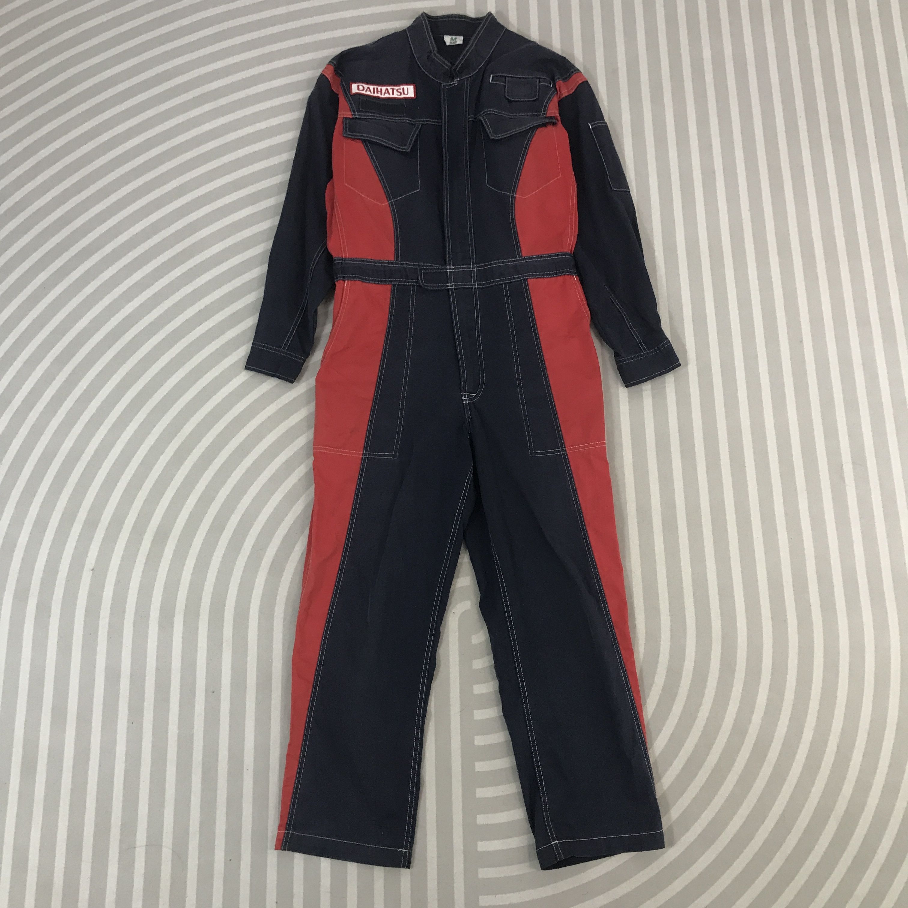 Japanese Brand Vintage Daihatsu Japan Motorsports rare Coverall Size US M / EU 48-50 / 2 - 2 Thumbnail