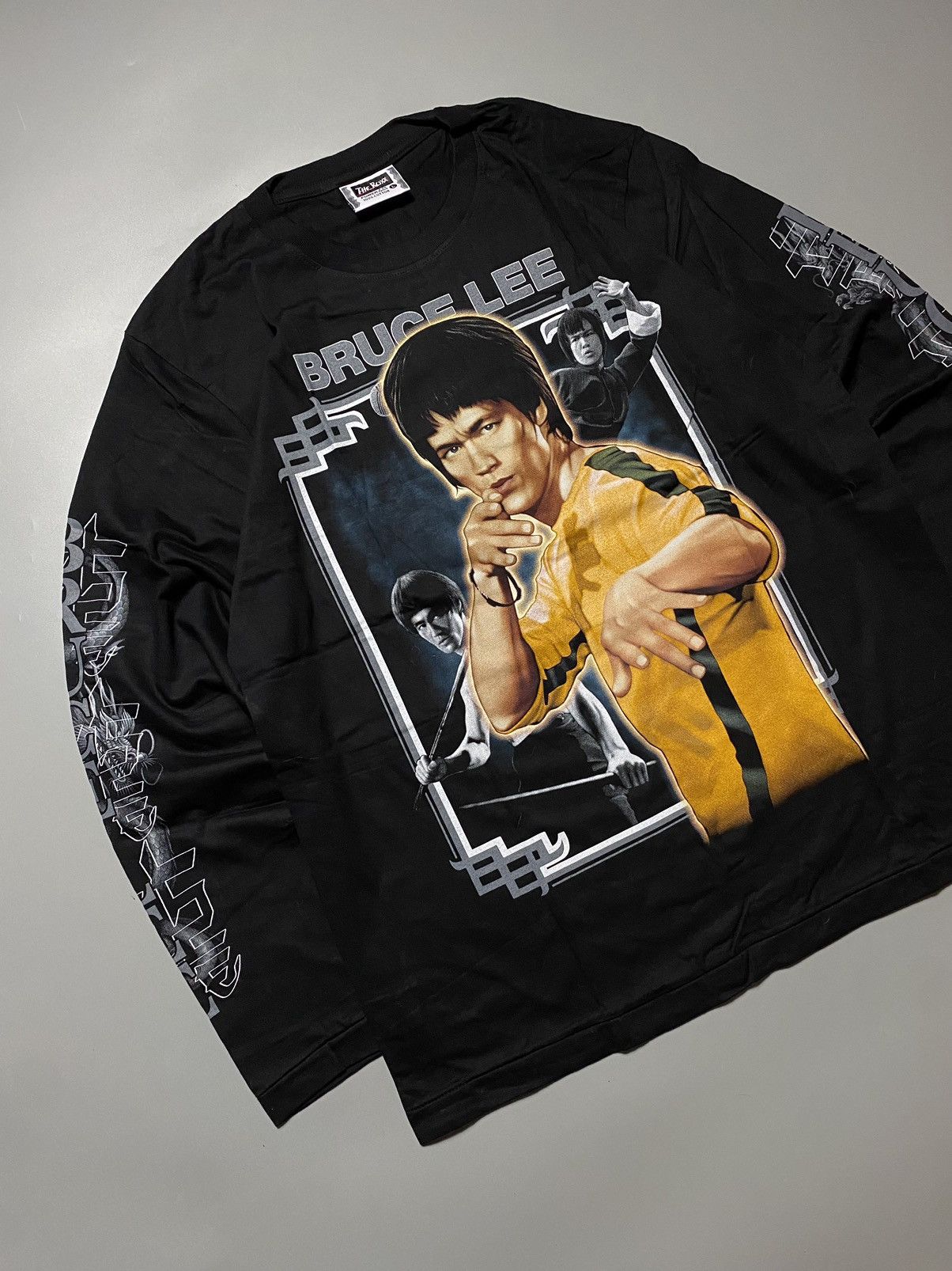 Vintage 🔥 BRUCE LEE VTG LONG SLEEVE Y2K Size US L / EU 52-54 / 3 - 2 Thumbnail