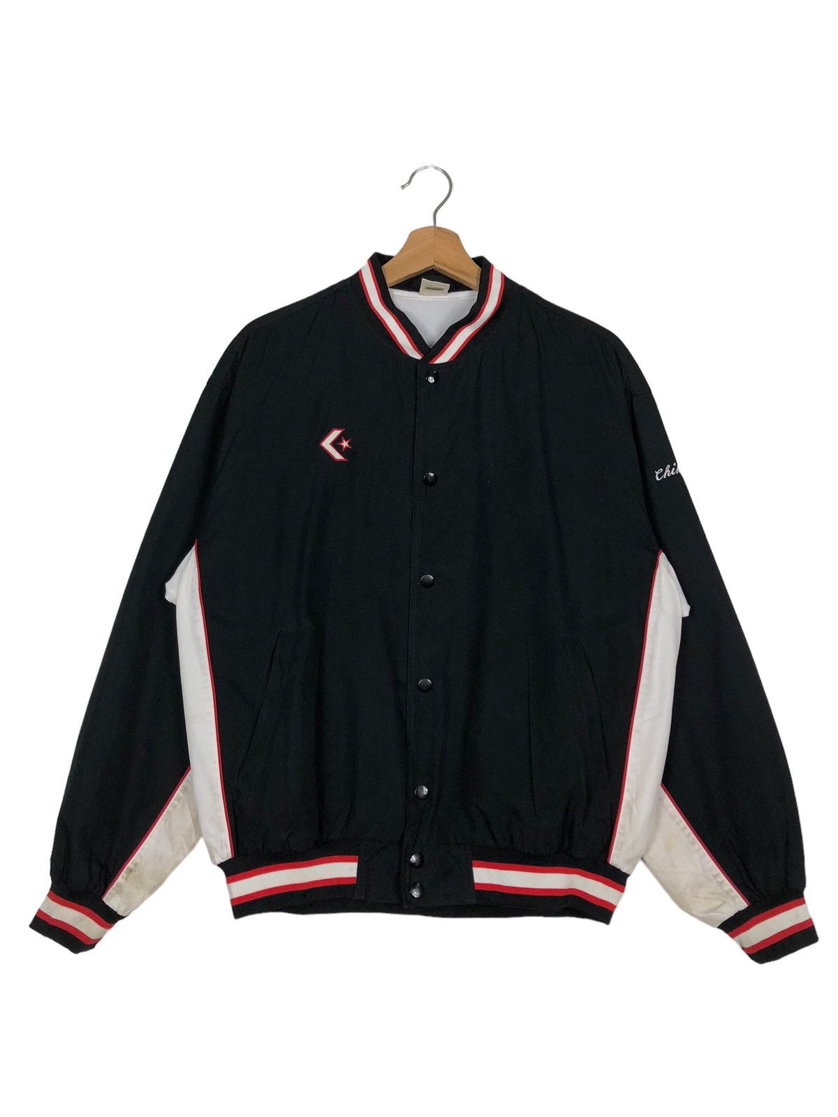 Japanese Brand 🔥90’s Riot Riot Vintage Bomber Jacket Converse Usa Size US M / EU 48-50 / 2 - 1 Thumbnail