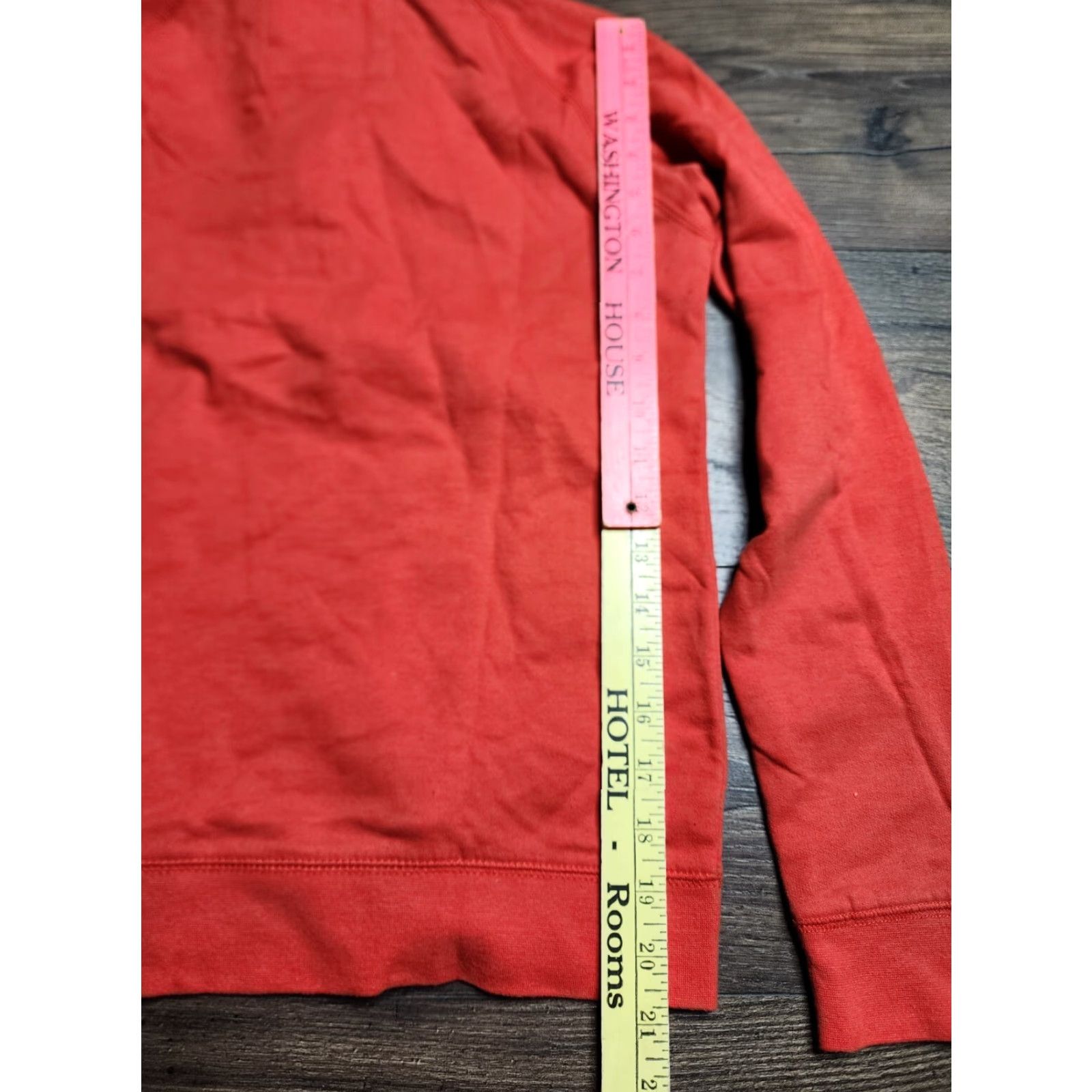 Planet Hollywood Womens S Planet Hollywood NYC 1/4 Zip Pullover Sweatshirt Sweater NYC Red Logo City NYC Pullover Womens S Size S / US 4 / IT 40 - 3 Thumbnail