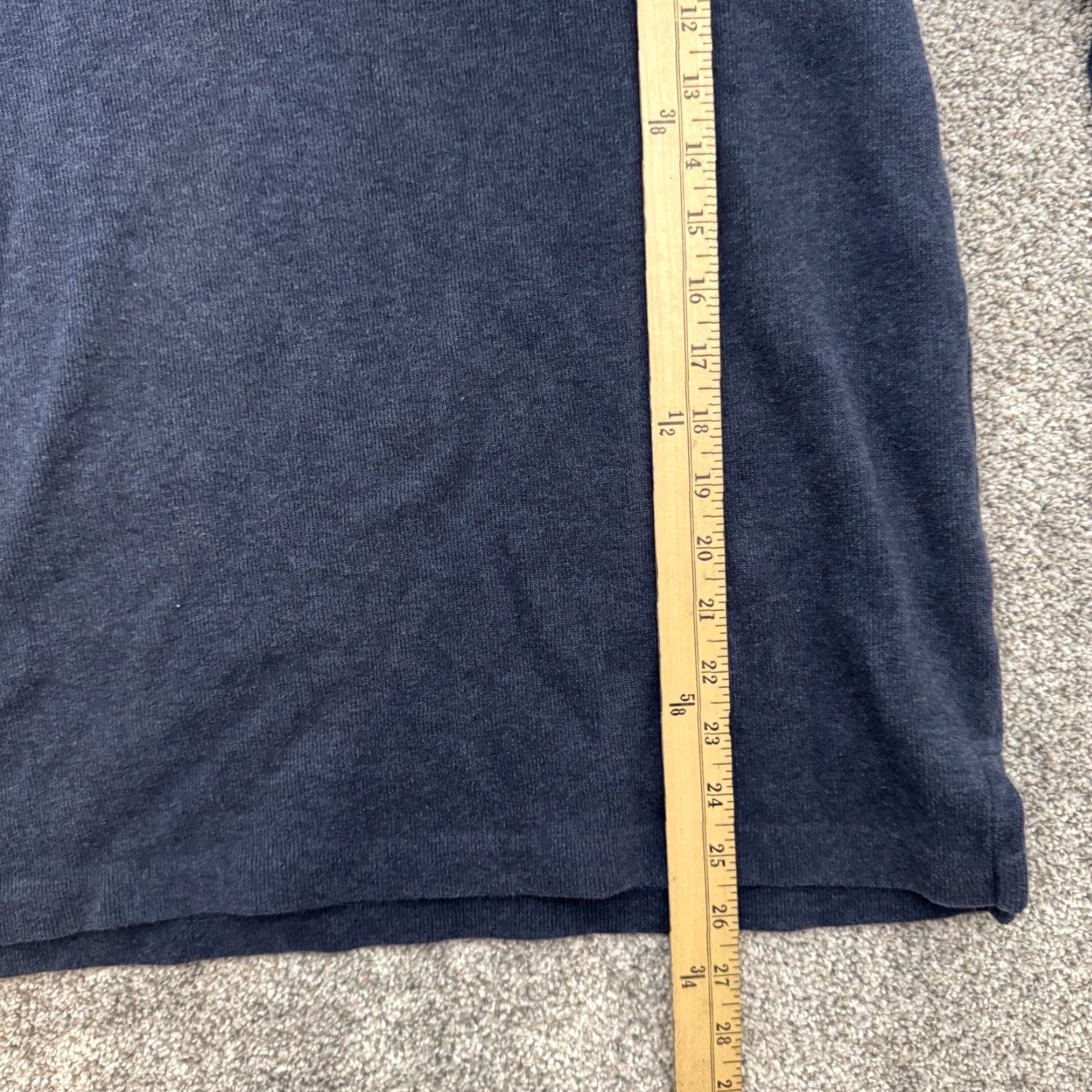 Polo Ralph Lauren Polo Ralph Lauren Sweater Quarter Zip XL Men Navy Blue Mock Neck 1/4 Zip Collared Pullover Knit Classic Vintage Preppy Modern Minimalist Size US XL / EU 56 / 4 - 2 Thumbnail