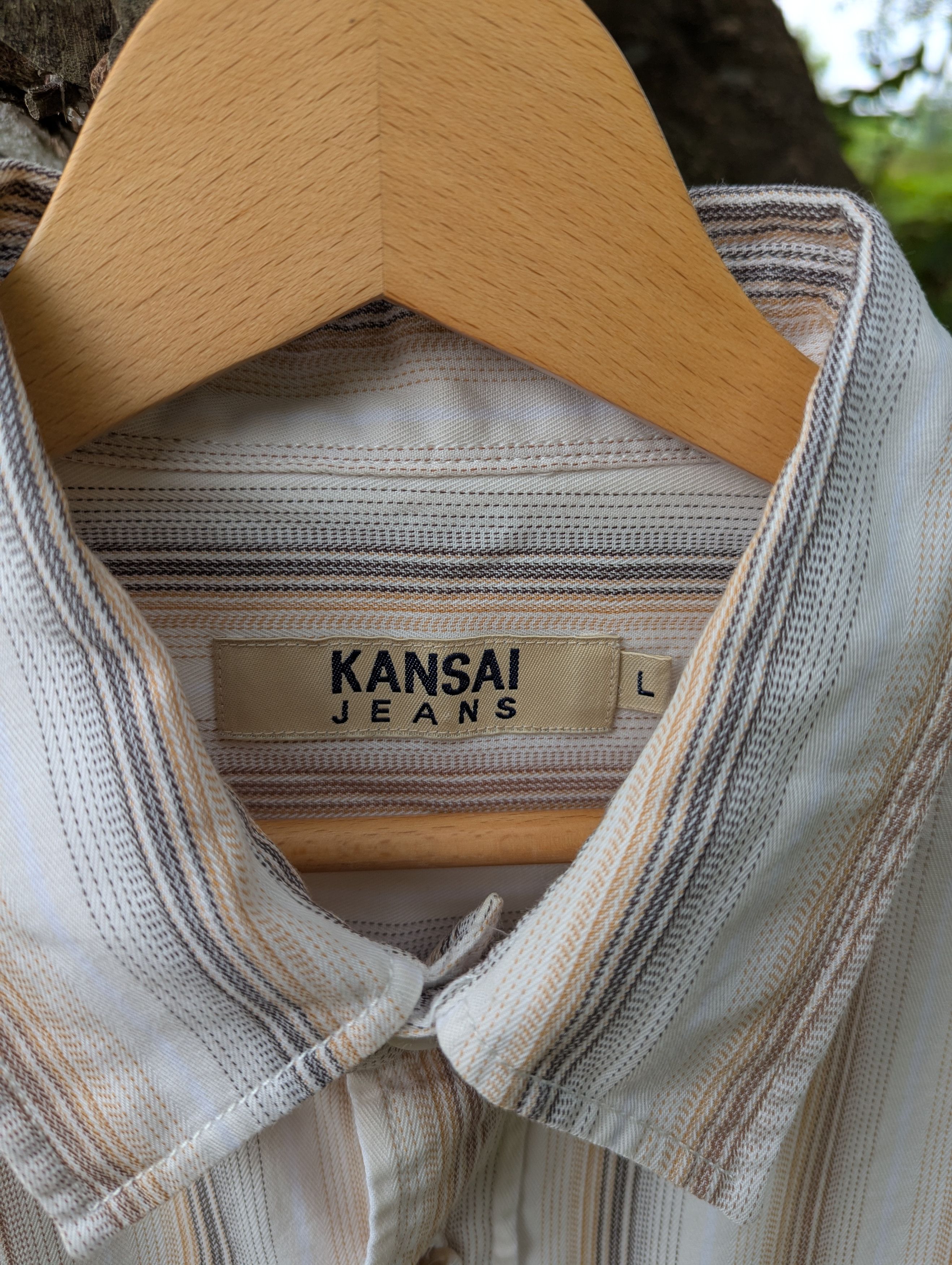 Kansai Yamamoto 🔥FREE SHIPPING🔥Kansai Yamamoto 🇯🇵 Jeans Double Pocket TShirts Size US L / EU 52-54 / 3 - 2 Thumbnail