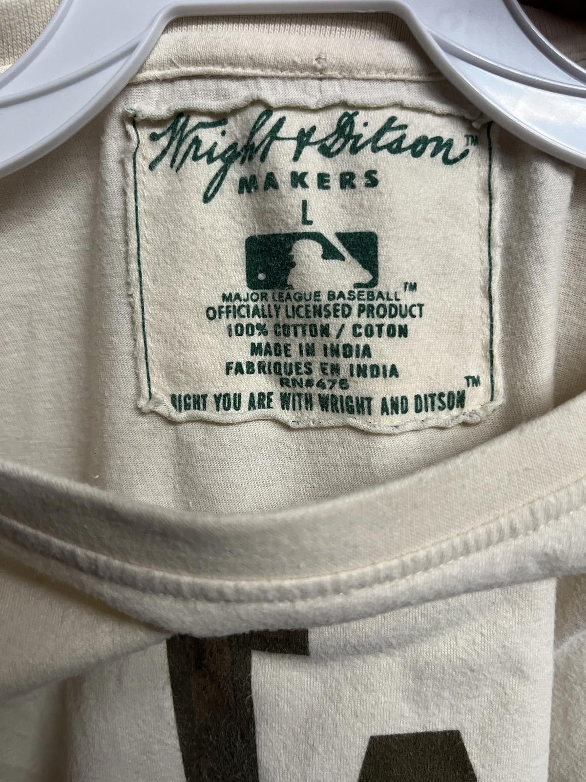 Designer Rare LA Dodgers California Flag T-shirt - Wright & Ditson -L Size US L / EU 52-54 / 3 - 2 Thumbnail