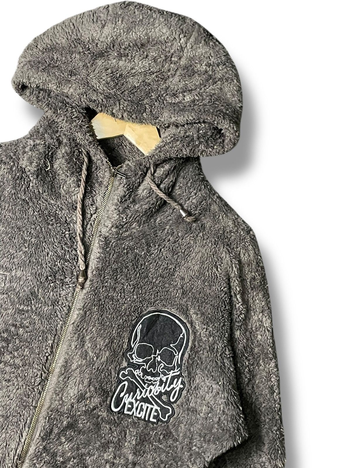 If Six Was Nine × Japanese Brand × Le Grande Bleu (L.G.B.) Vintage Ghost of Harlem Brand Fur Hoodies (58) Size US S / EU 44-46 / 1 - 2 Thumbnail