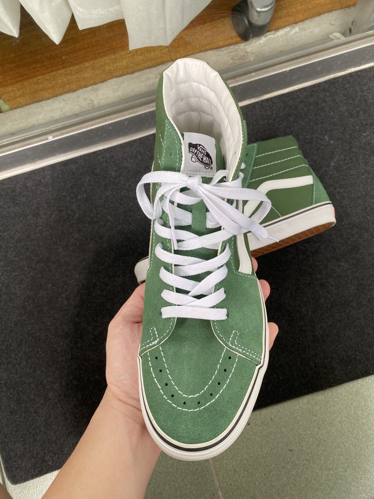 Vans Vans Sk8-Hi Greener Pastures Sneakers High-Top Shoes 2023 Size US 10 / EU 43 - 4 Thumbnail