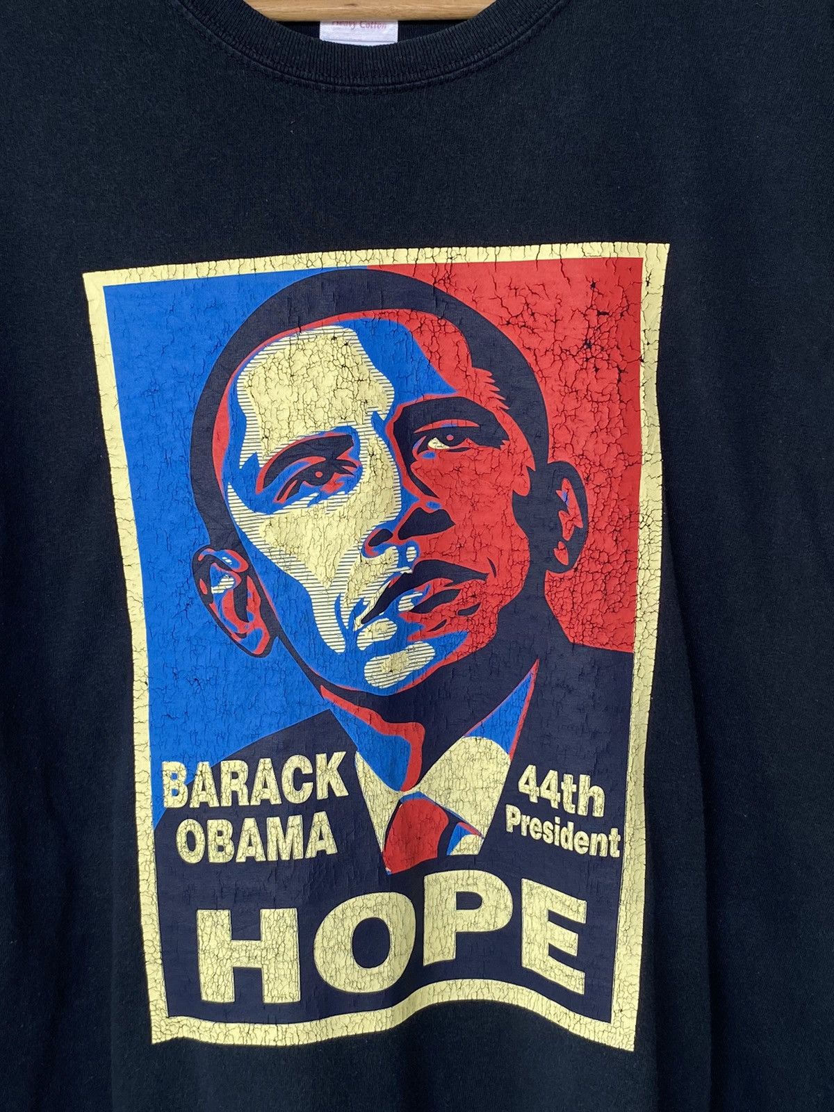 Vintage Vintage Obama Hope 44th President Tees black history Size US XL / EU 56 / 4 - 2 Thumbnail