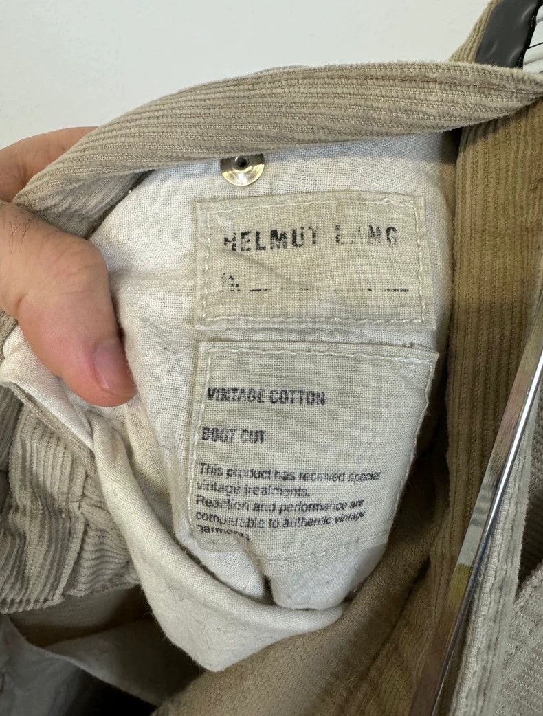 Helmut Lang HELMUT LANG corduroy painter bootcut jeans Size US 31 - 8 Thumbnail