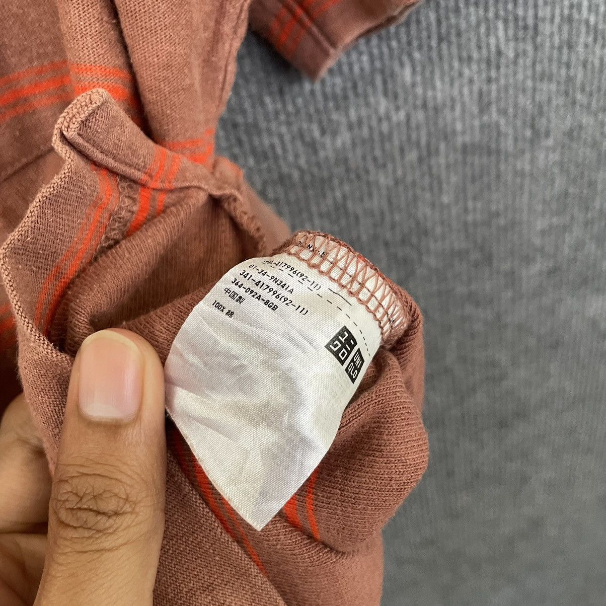 Christophe Lemaire × Japanese Brand × Lemaire Christophe Lemaire x Uniqlo U Oversized Stripes T Shirt Size US M / EU 48-50 / 2 - 4 Thumbnail