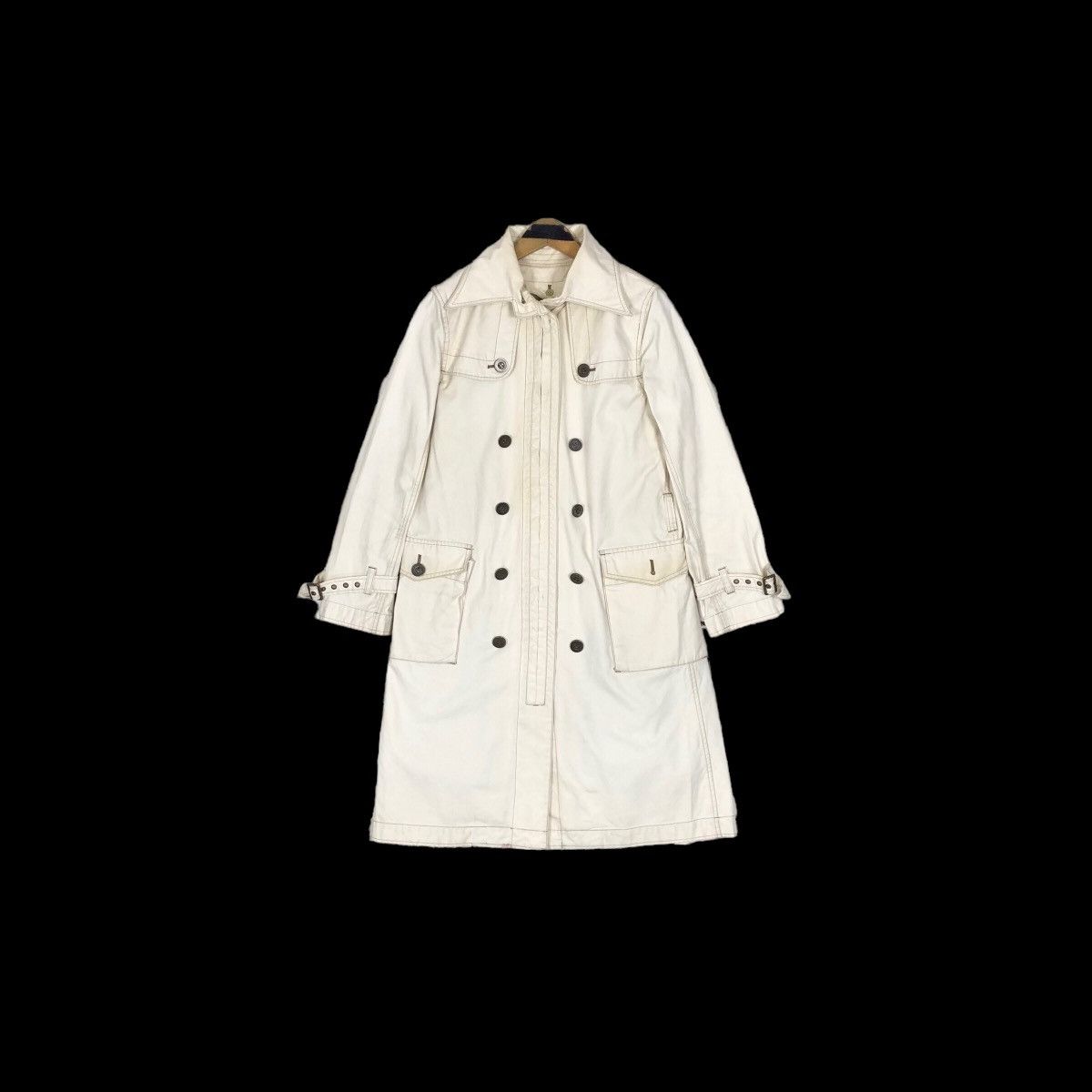 Hysteric Glamour Vintage Hysteric Glamour Cotton Canvas Trench Coat Size M / US 6-8 / IT 42-44 - 25 Thumbnail