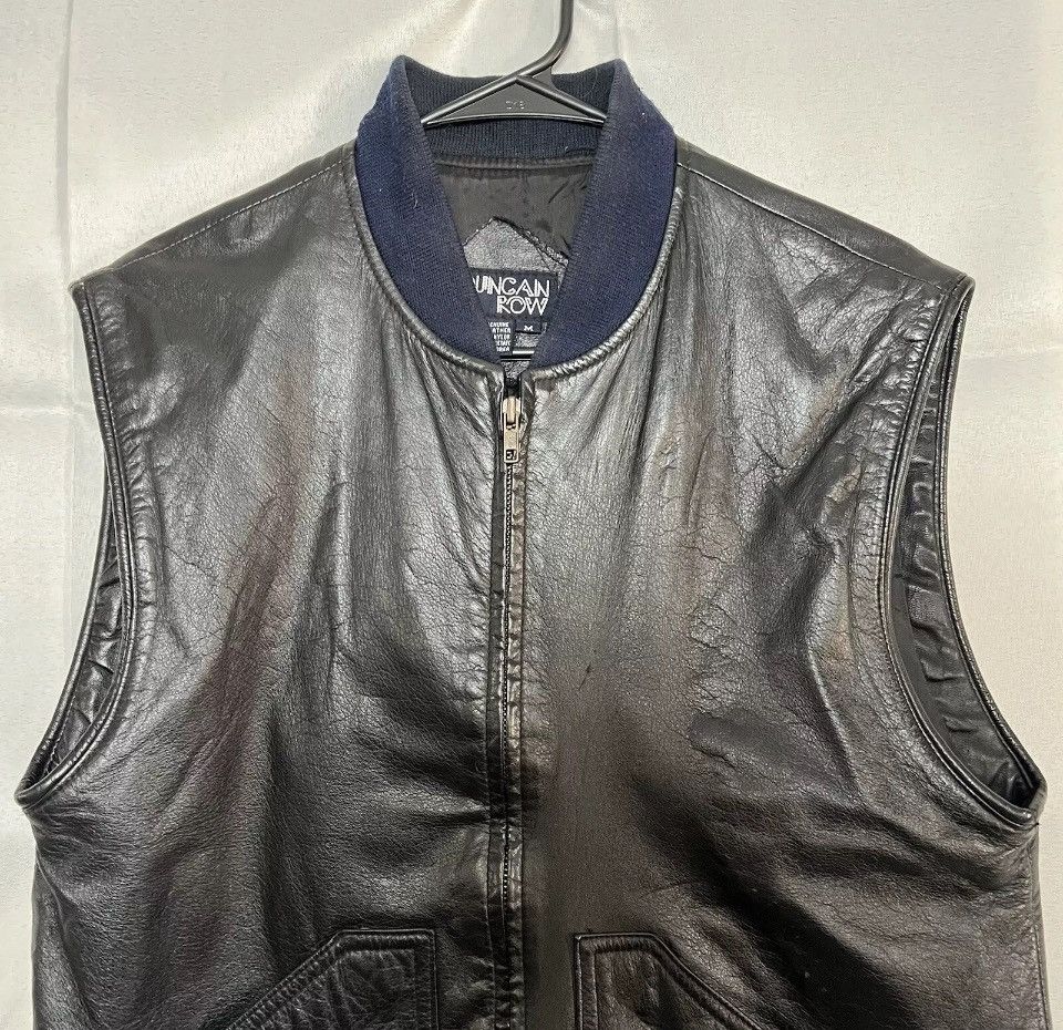 Designer × Vintage Duncan row vintage leather vest size medium Size US M / EU 48-50 / 2 - 3 Thumbnail