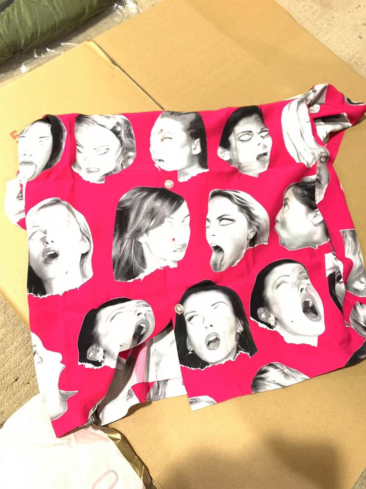 WACKO MARIA FUCK THIS LIFE HAWAIAN SHIRT