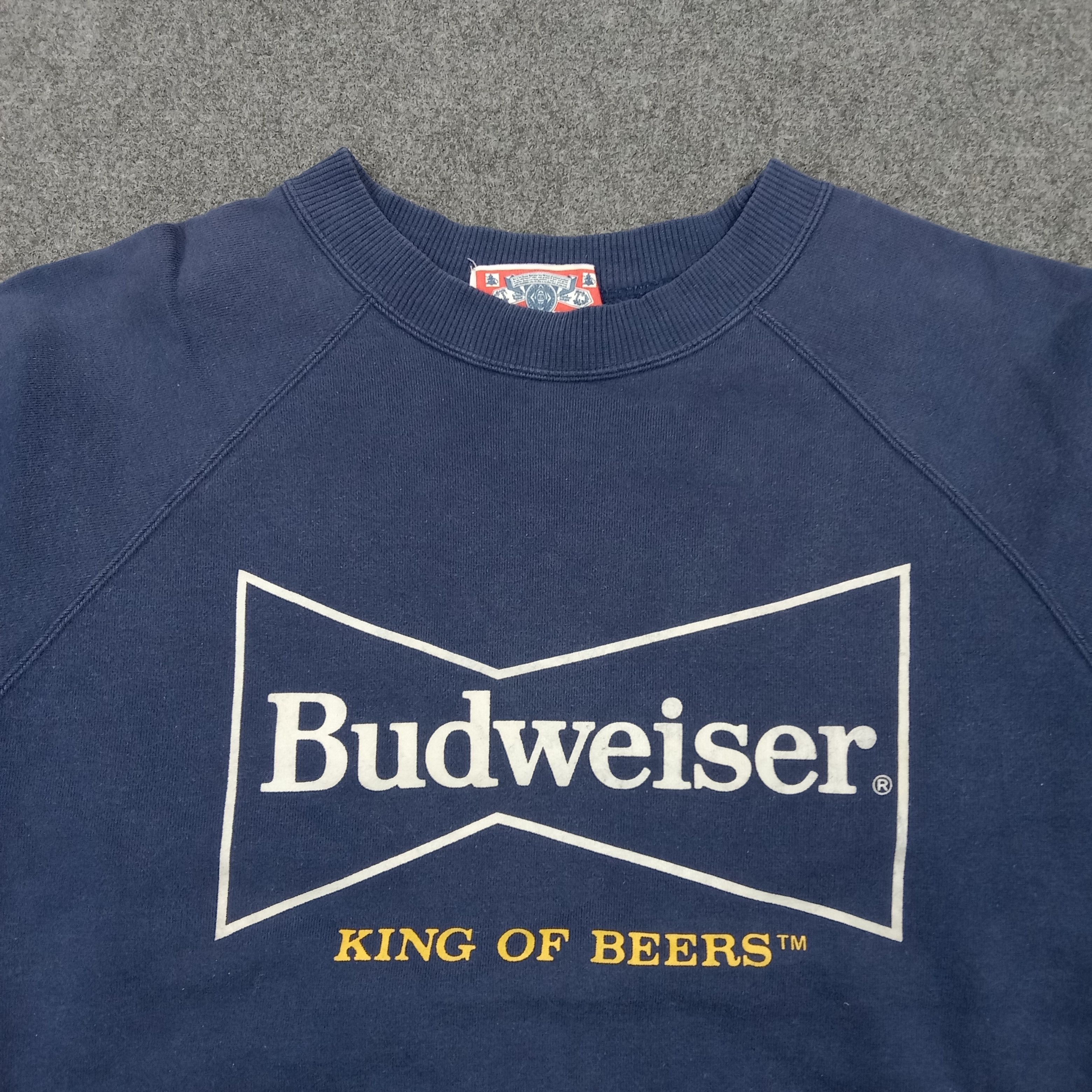 Budweiser Budweiser King of Beers Sweatshirt C290N29 Size US M / EU 48-50 / 2 - 2 Thumbnail