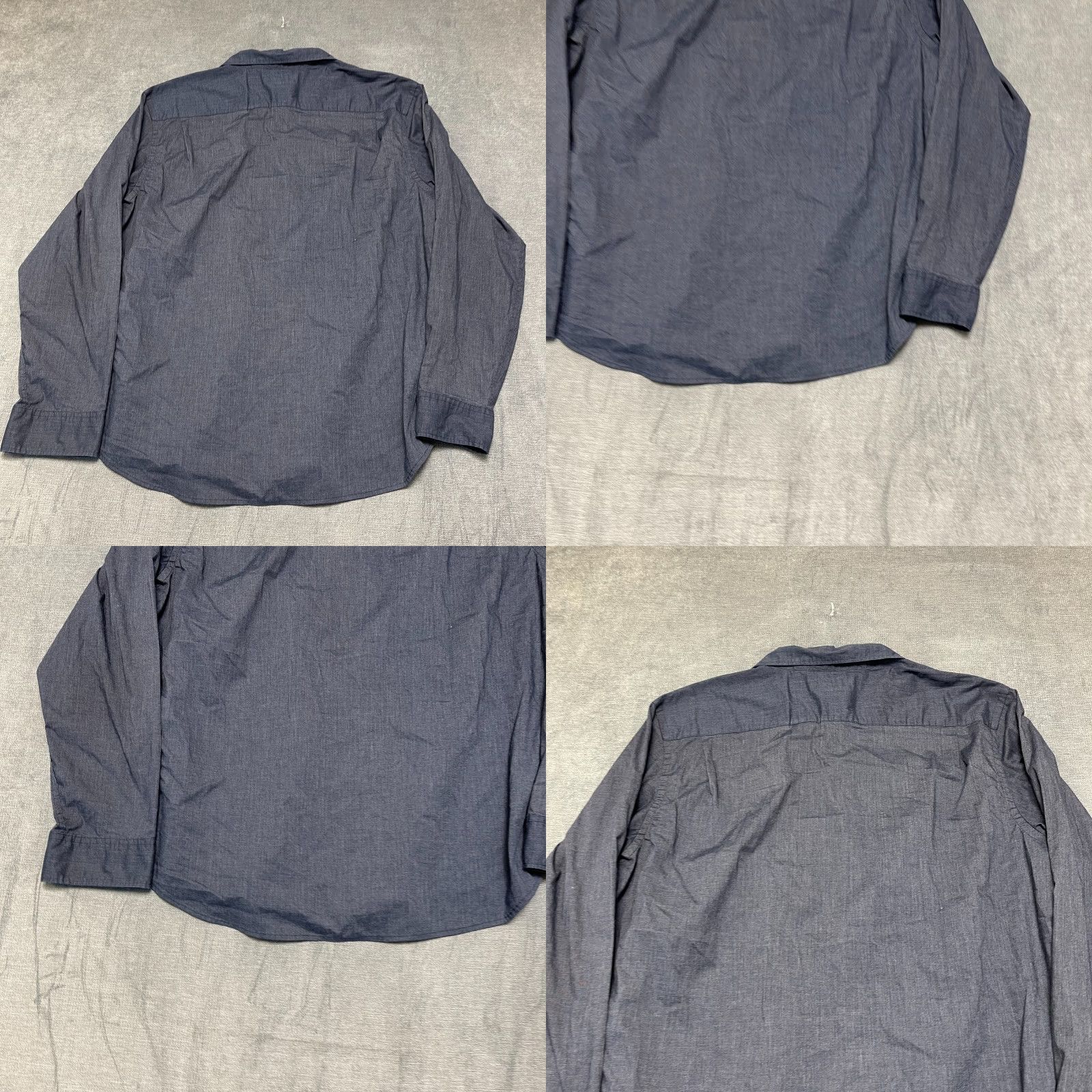 Old Navy Old Navy Shirt Mens XL Gray Everyday Cotton Built In Flex Regular Fit Button Up Size US XL / EU 56 / 4 - 8 Thumbnail