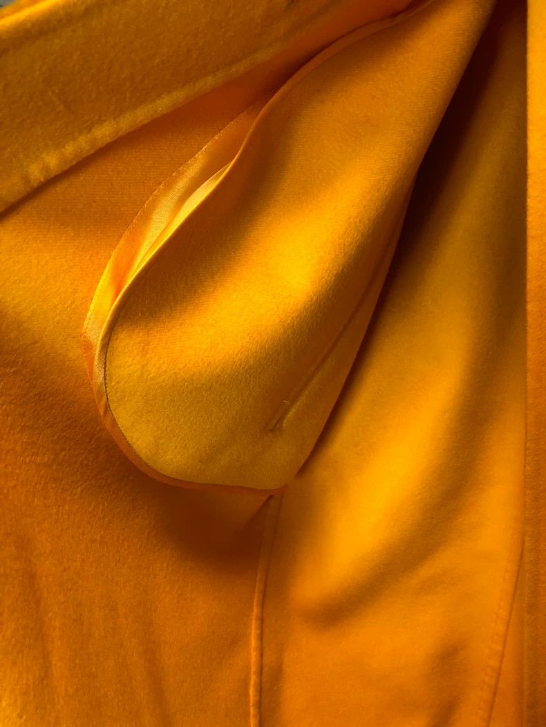 Loewe Loewe Golden yellow cashmere extra long coat Size XS / US 0-2 / IT 36-38 - 9 Thumbnail