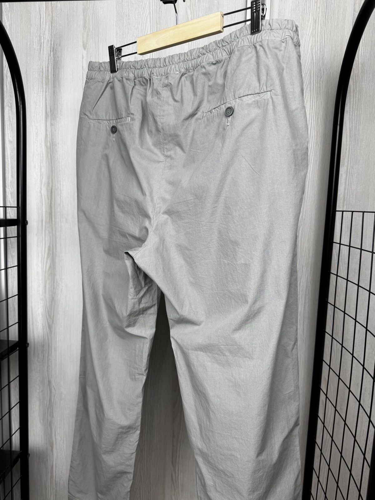 Dolce & Gabbana Dolce & Gabbana Grey Lightweight Drawstring Chino pants Size US 36 / EU 52 - 7 Thumbnail