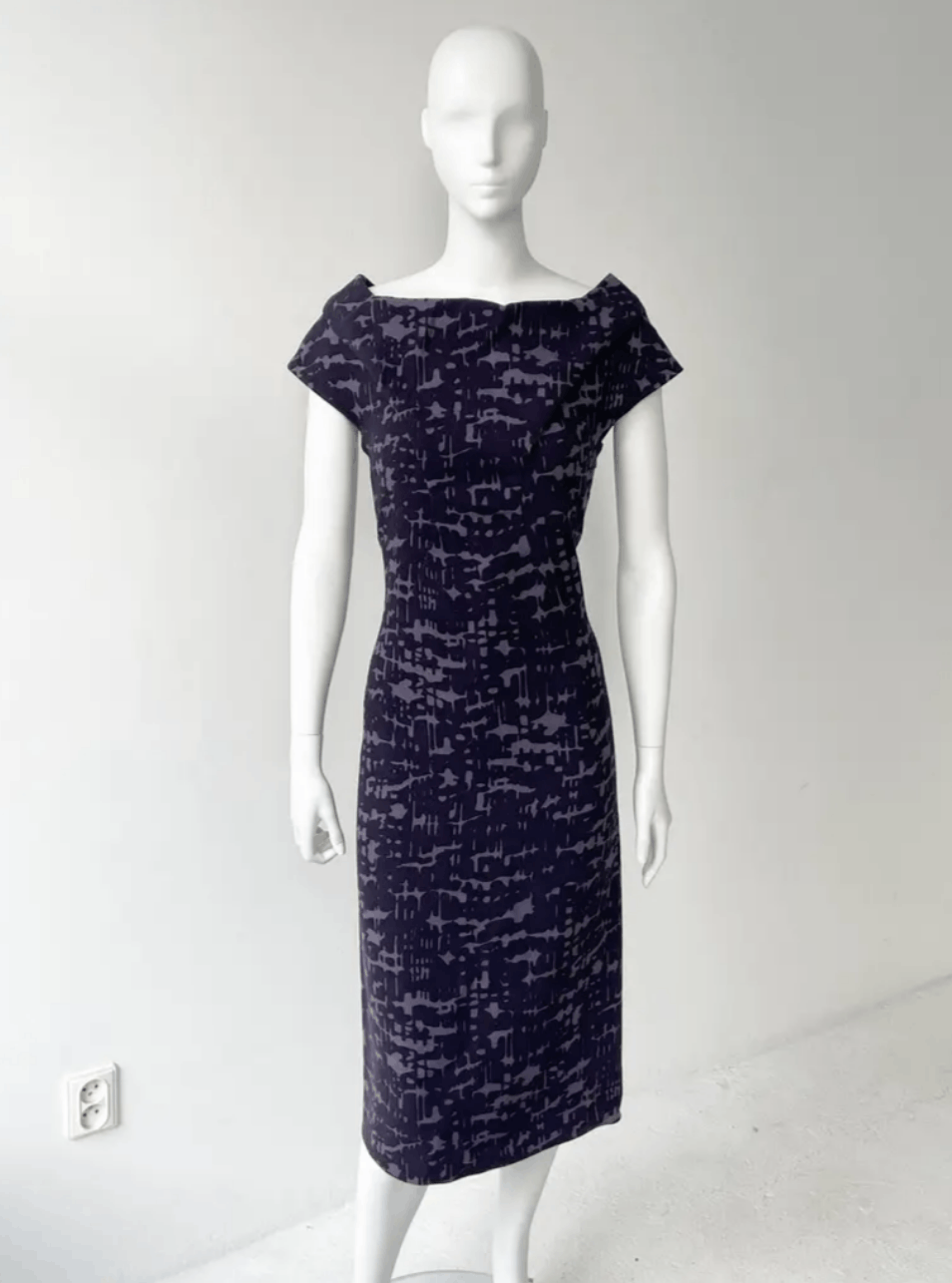 Dries Van Noten off shoulder dress Size S / US 4 / IT 40 - 4 Thumbnail