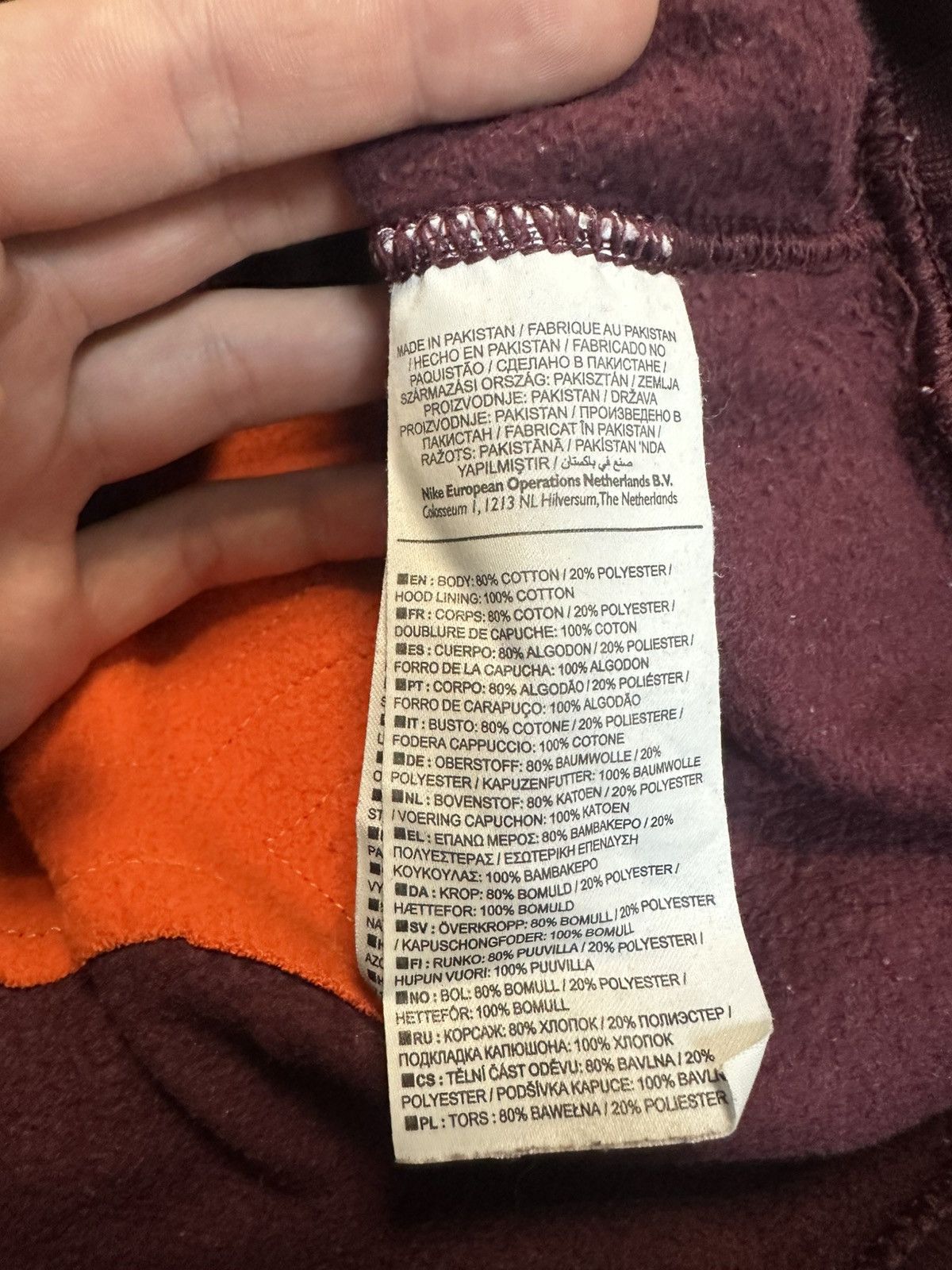 Nike Nike Custom Hoodie Vintage 90s Y2K Reworked Size US XS / EU 42 / 0 - 7 Thumbnail
