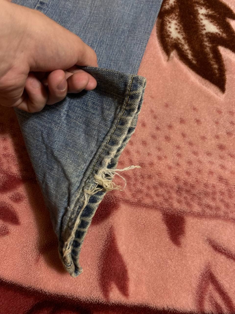 Levi's × Vintage Vintage Levis 514 Dirty Wash Baggy Jeans Size US 32 / EU 48 - 6 Thumbnail