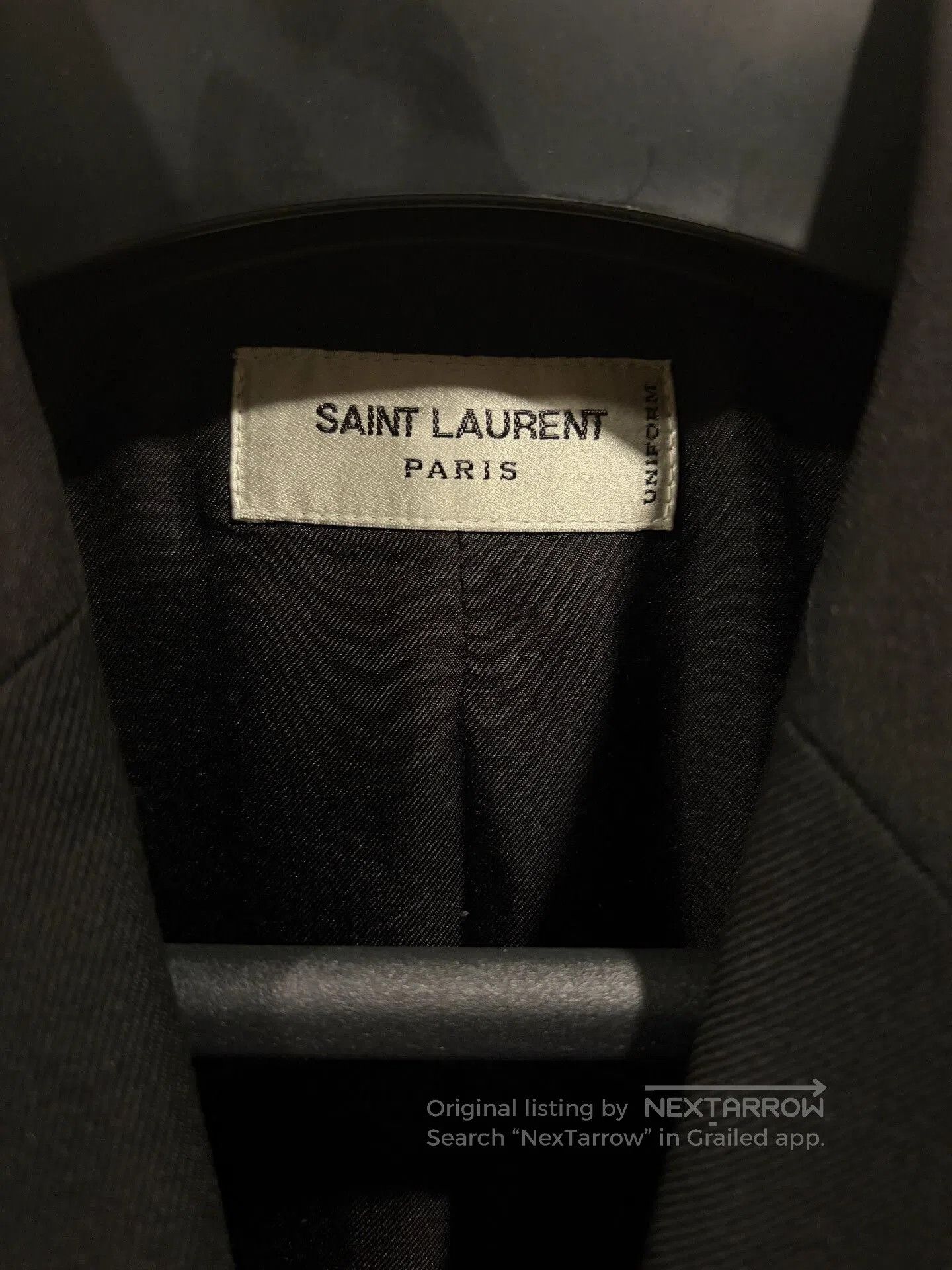 Yves Saint Laurent Saint Laurent Classic Smoking Jacket for Men. Size US M / EU 48-50 / 2 - 3 Thumbnail