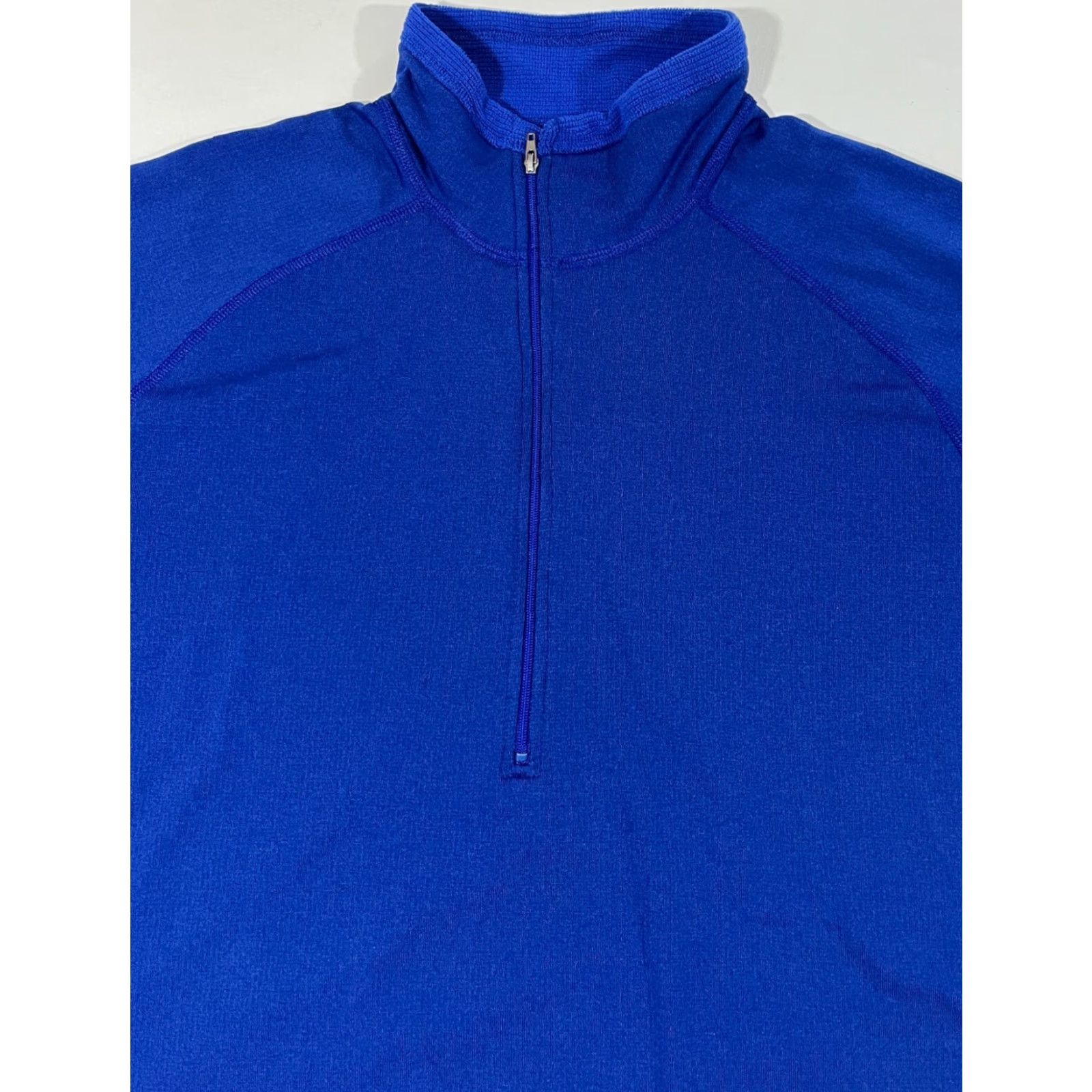 Patagonia VINTAGE Patagonia Men's R.5 Top 1/4 Zip Long Sleeve Pullover Made in USA Sz L Blue Size US L / EU 52-54 / 3 - 5 Thumbnail