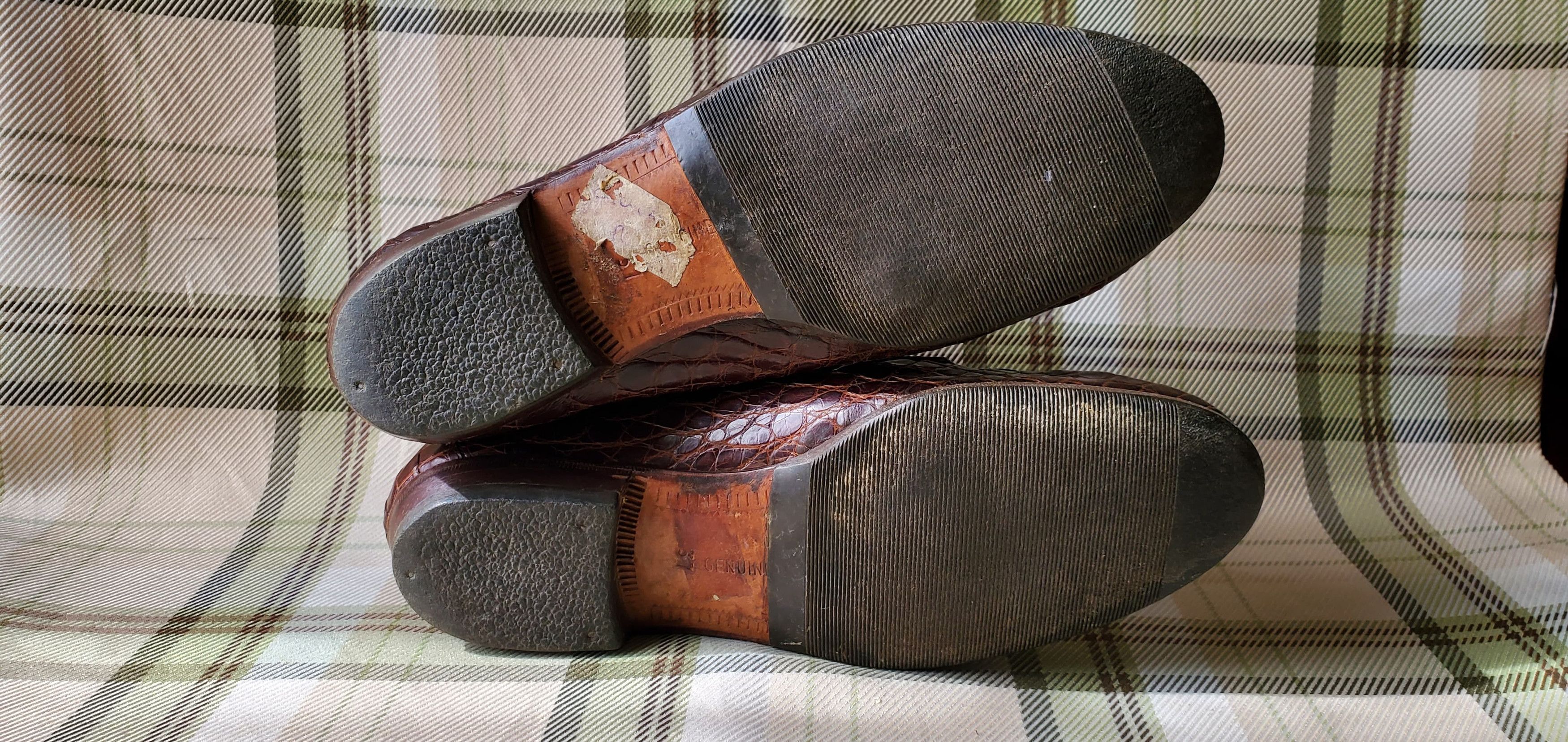 Church's Church's Brown Crocodile Loafers Size US 7 / IT 37 - 5 Thumbnail