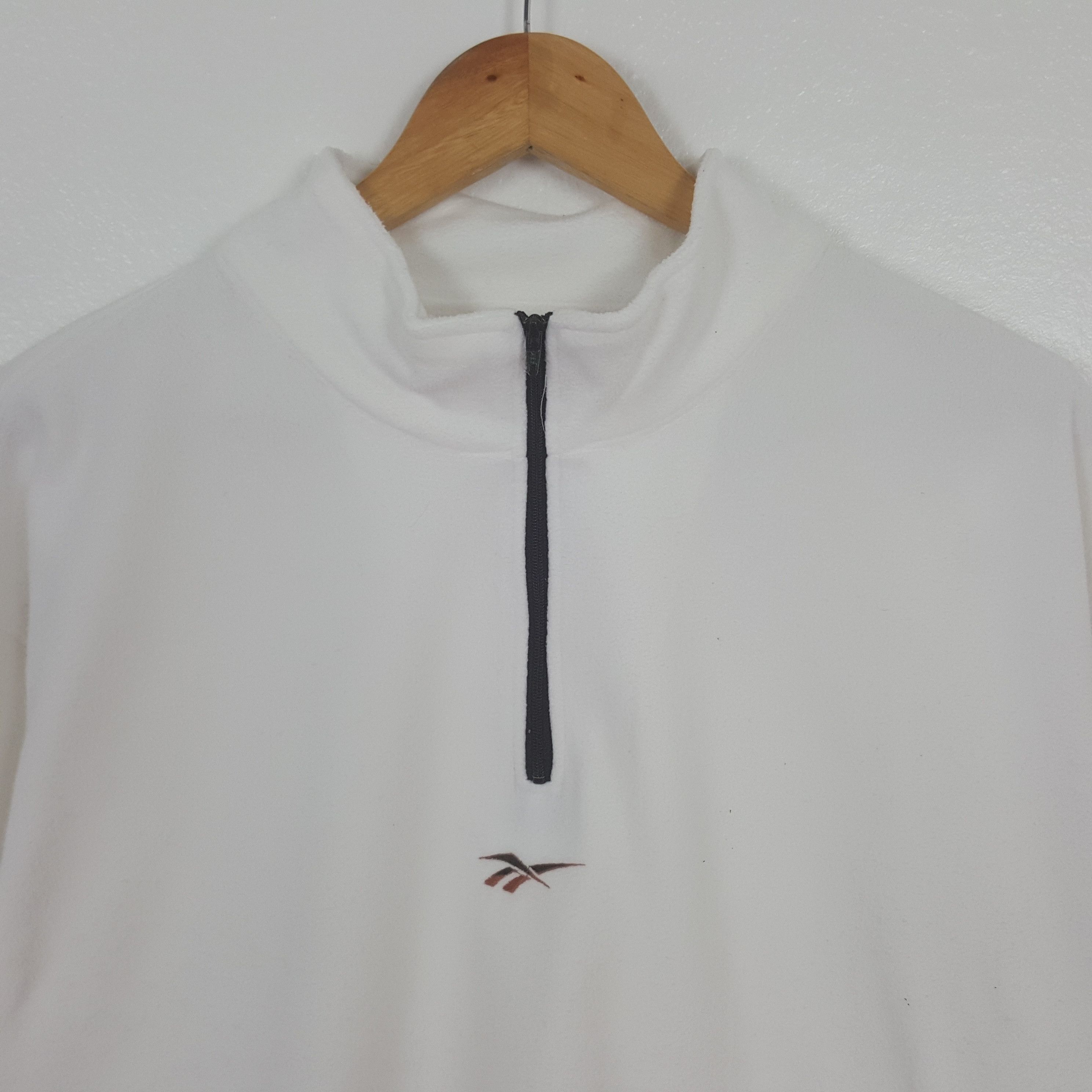 Reebok Vintage Reebok Sports Half Zipper Sweatshirt C303N17 Size US L / EU 52-54 / 3 - 2 Thumbnail