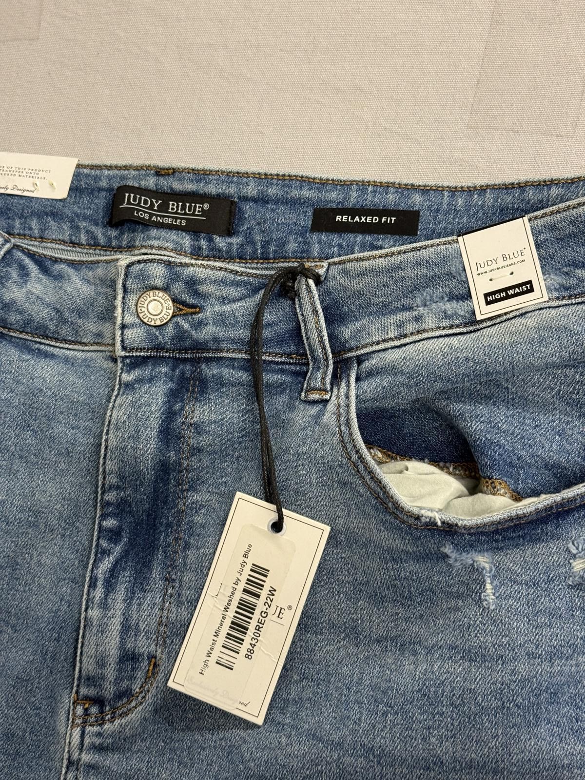 Other Judy Blue Jeans High Waist Mineral Washed NWT Size 22W Size 42" / US 20 - 5 Thumbnail