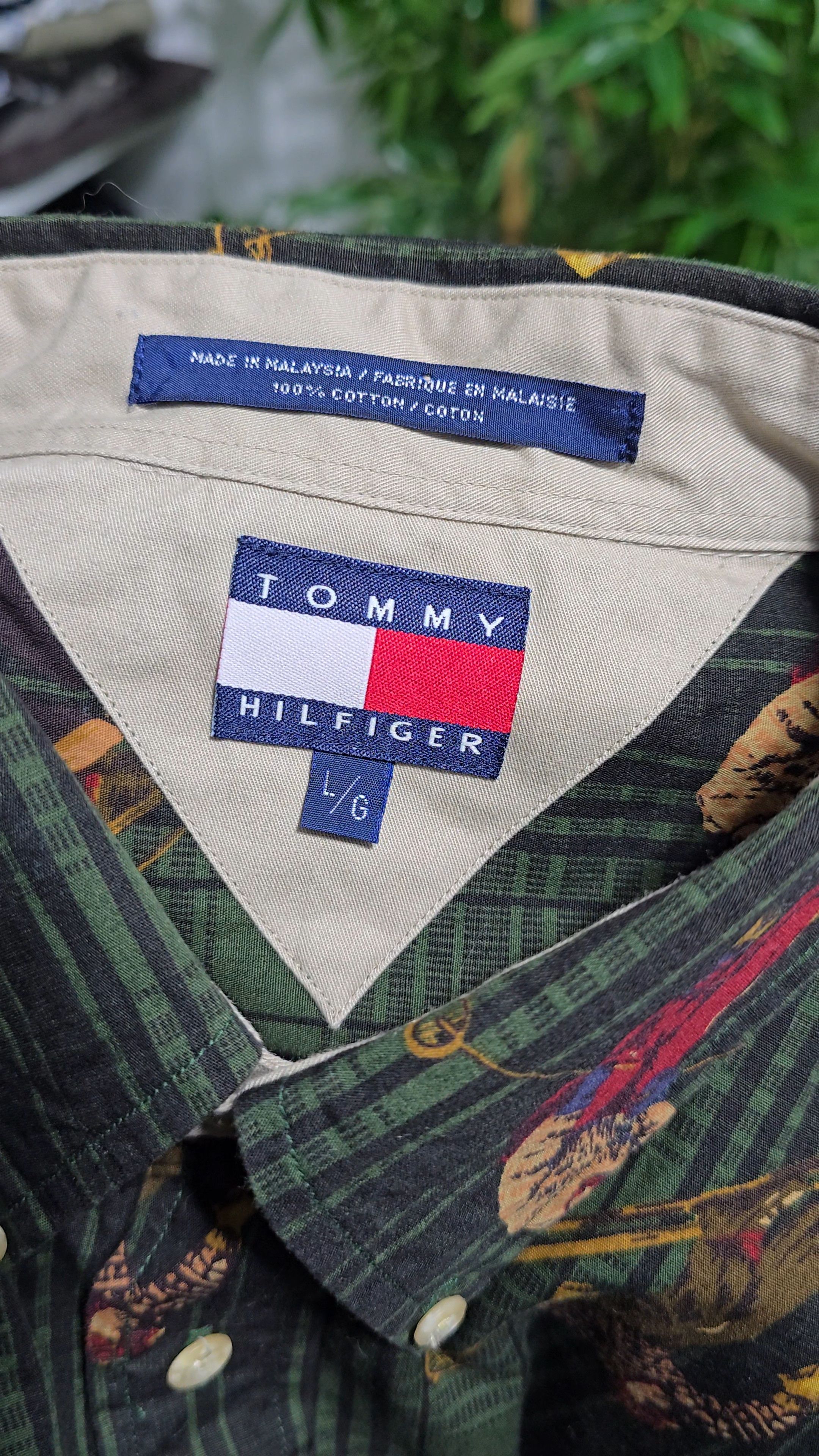Tommy Hilfiger TOMMY HILFIGER rare shirt VINTAGE ski mountain design Size US L / EU 52-54 / 3 - 2 Thumbnail