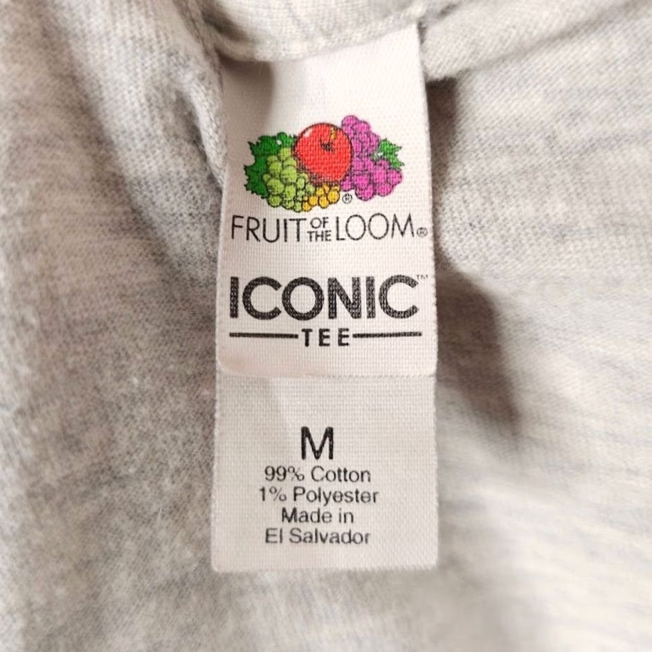 Fruit Of The Loom Yellowstone National Park T Shirt Mens Size Medium Gray Party Animals Moose Bear Shirt Mens Size US M / EU 48-50 / 2 - 5 Thumbnail