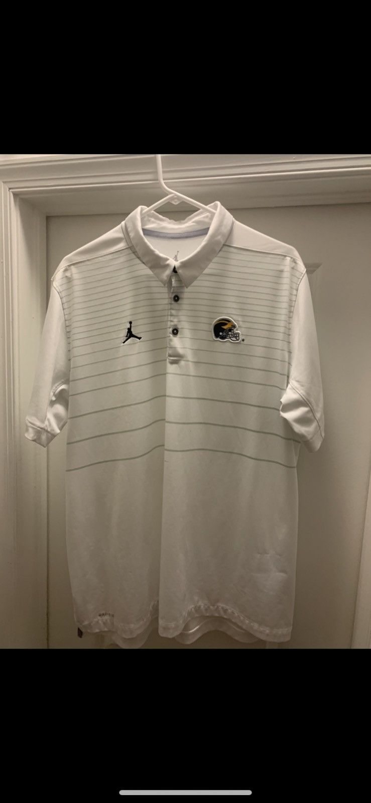 Jordan Brand University of Michigan Jordan Brand College Football Polo Size US XL / EU 56 / 4 - 4 Thumbnail