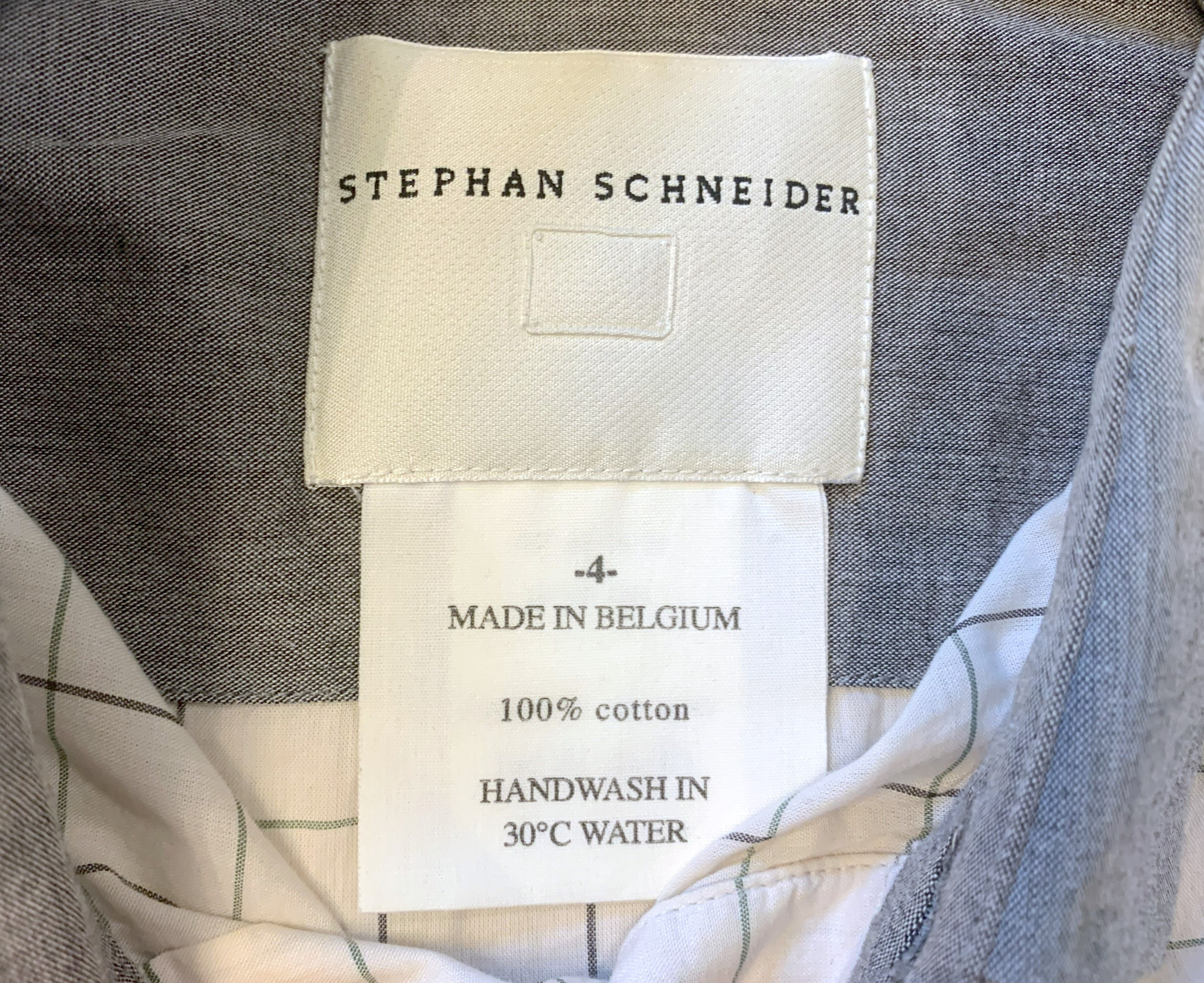 Stephan Schneider Stephan Schneider cotton shirt, made in Belgium, size 4 (M) Size US M / EU 48-50 / 2 - 4 Thumbnail