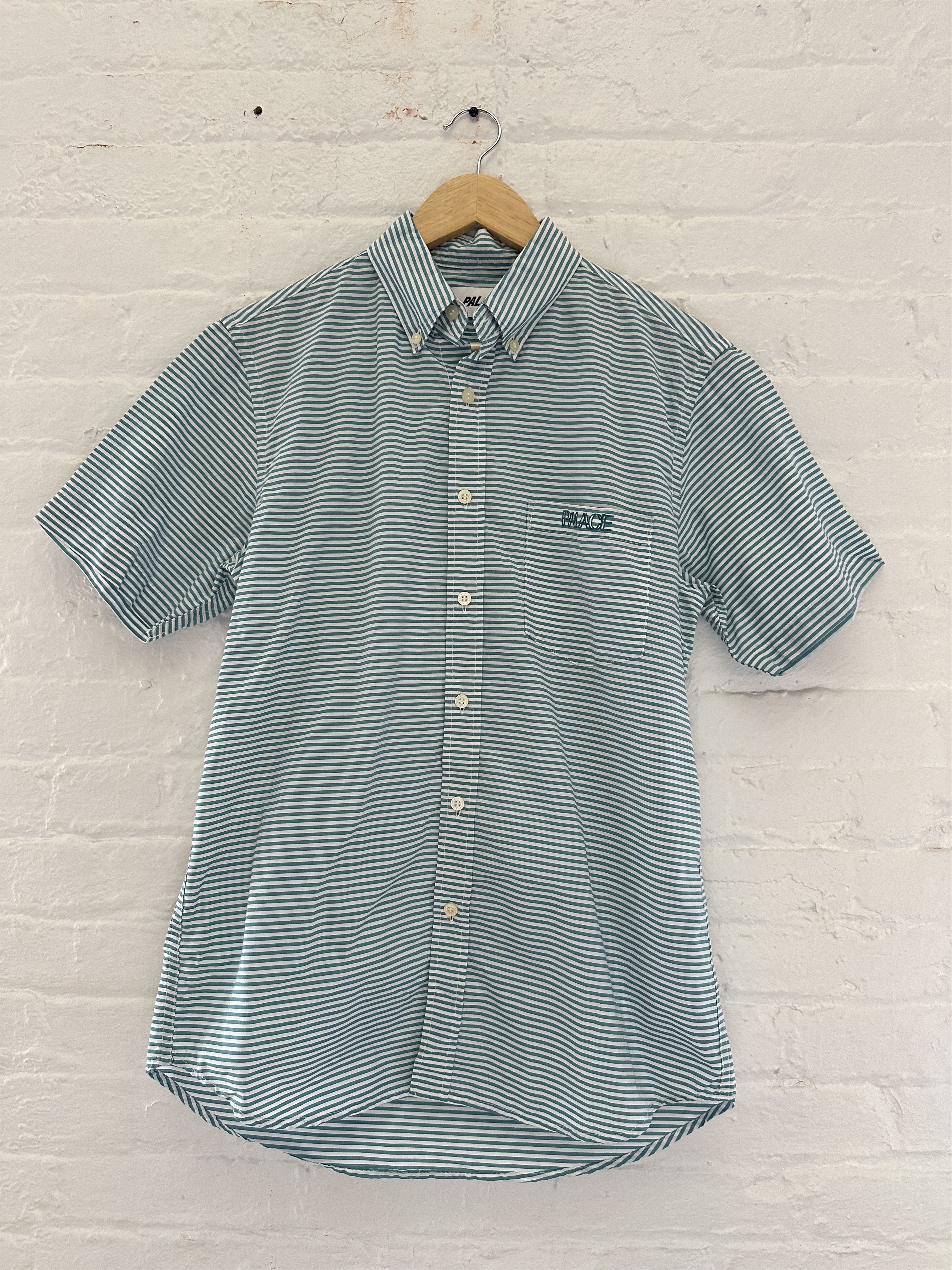Palace Palace x Neighborhood Button Up Shirt Grey Ombre