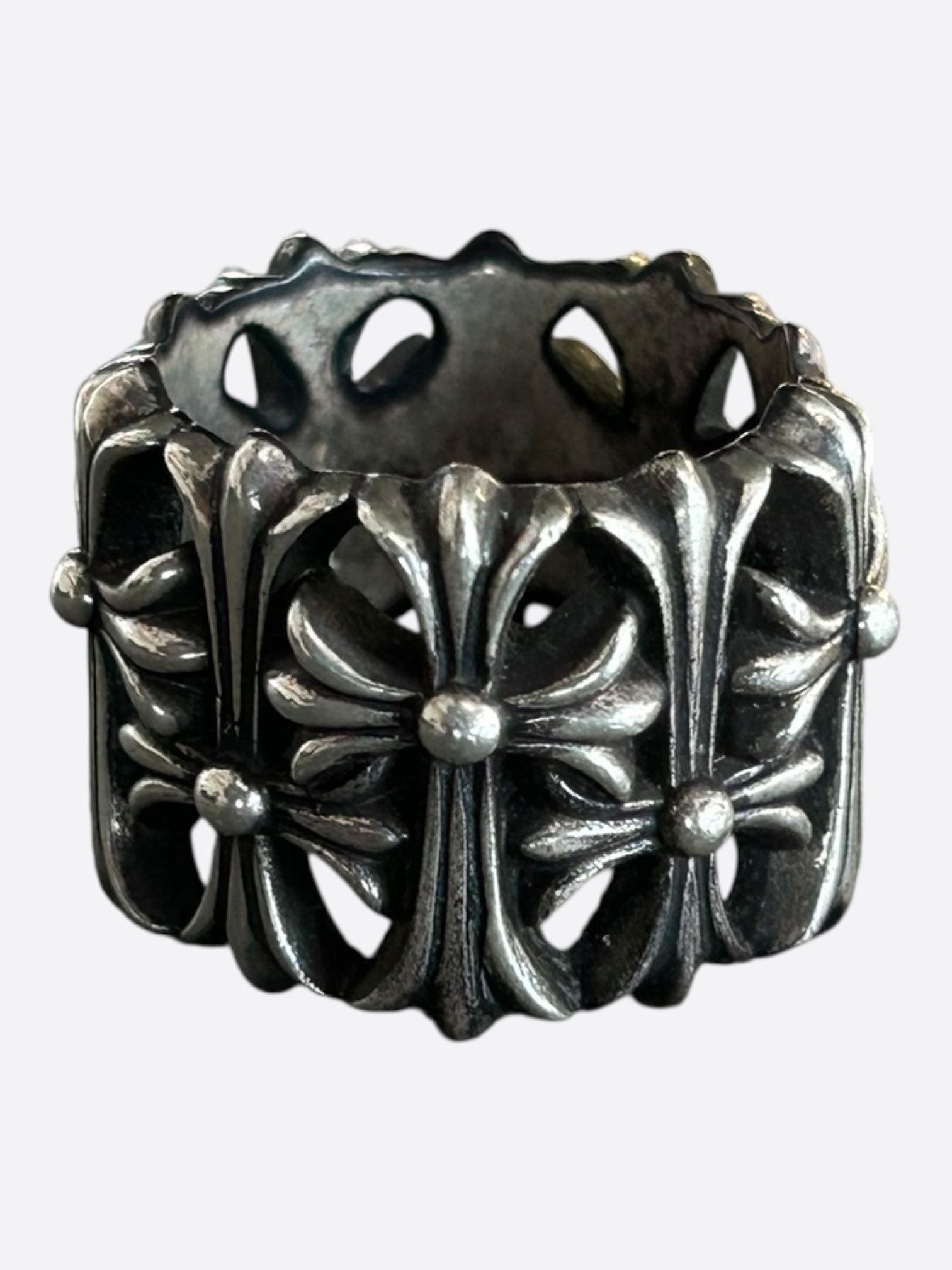 Chrome Hearts Chrome Hearts Silver Cemetery Ring Size ONE SIZE - 4 Thumbnail