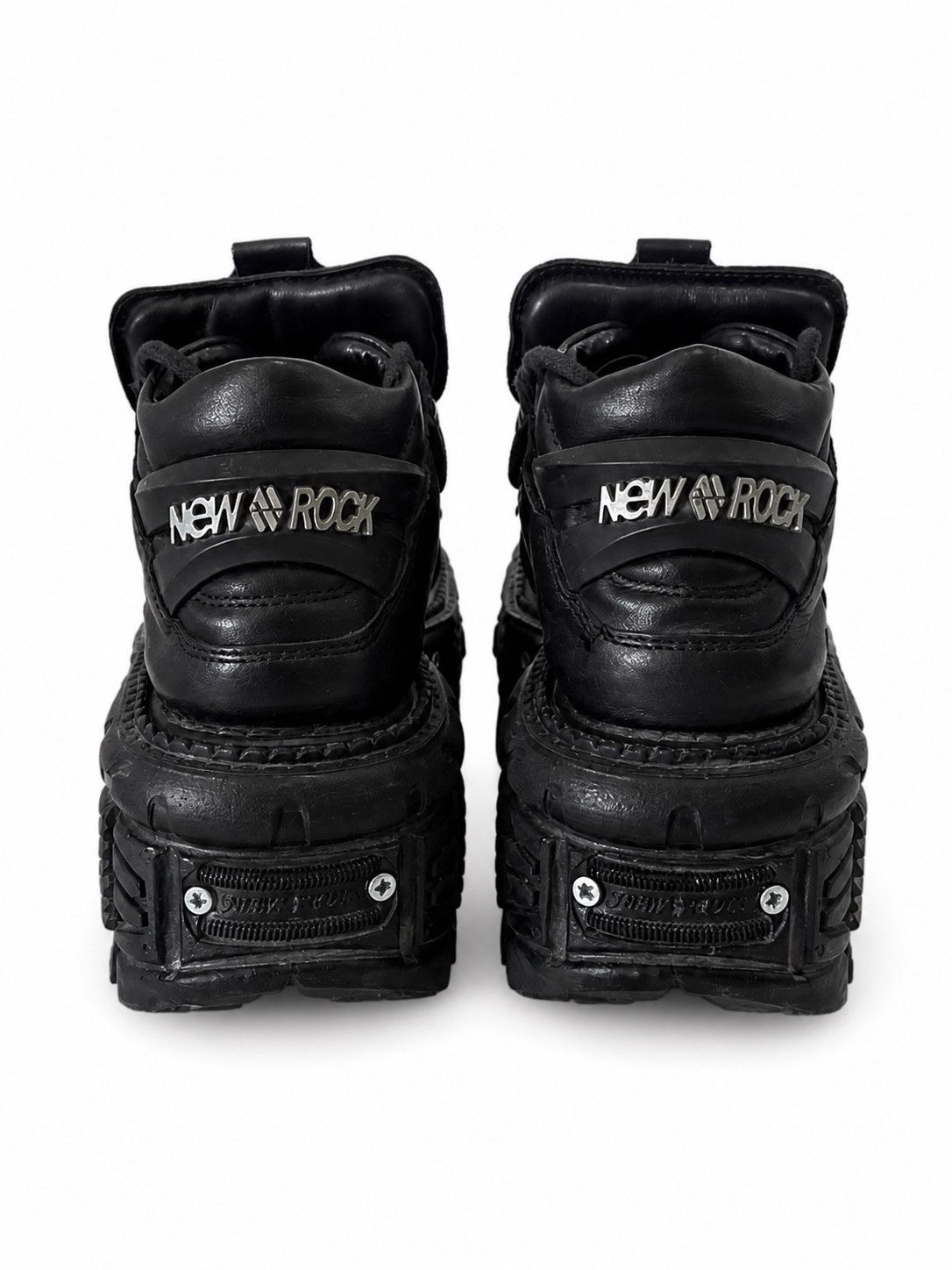 New Rock New Rock Industrial Chunky Platform Boots Size US 6 / IT 36 - 3 Thumbnail