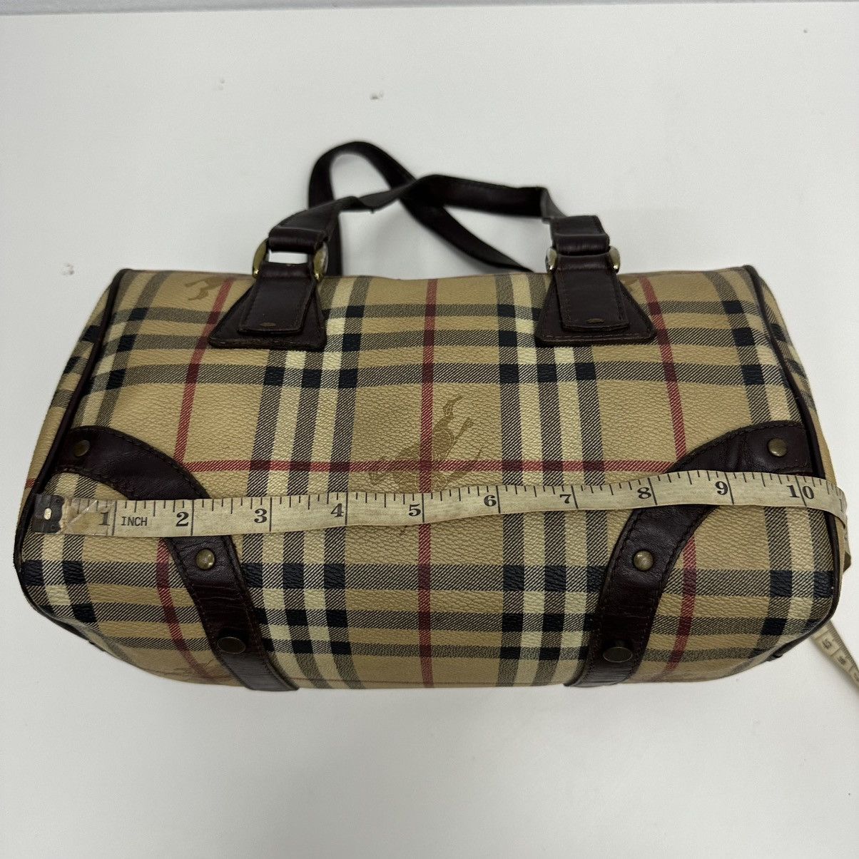Burberry ‼️YES‼️ AUTHENTIC BURBERRY NOVA CHECK BOSTON SPEEDY BAG Size ONE SIZE - 14 Thumbnail