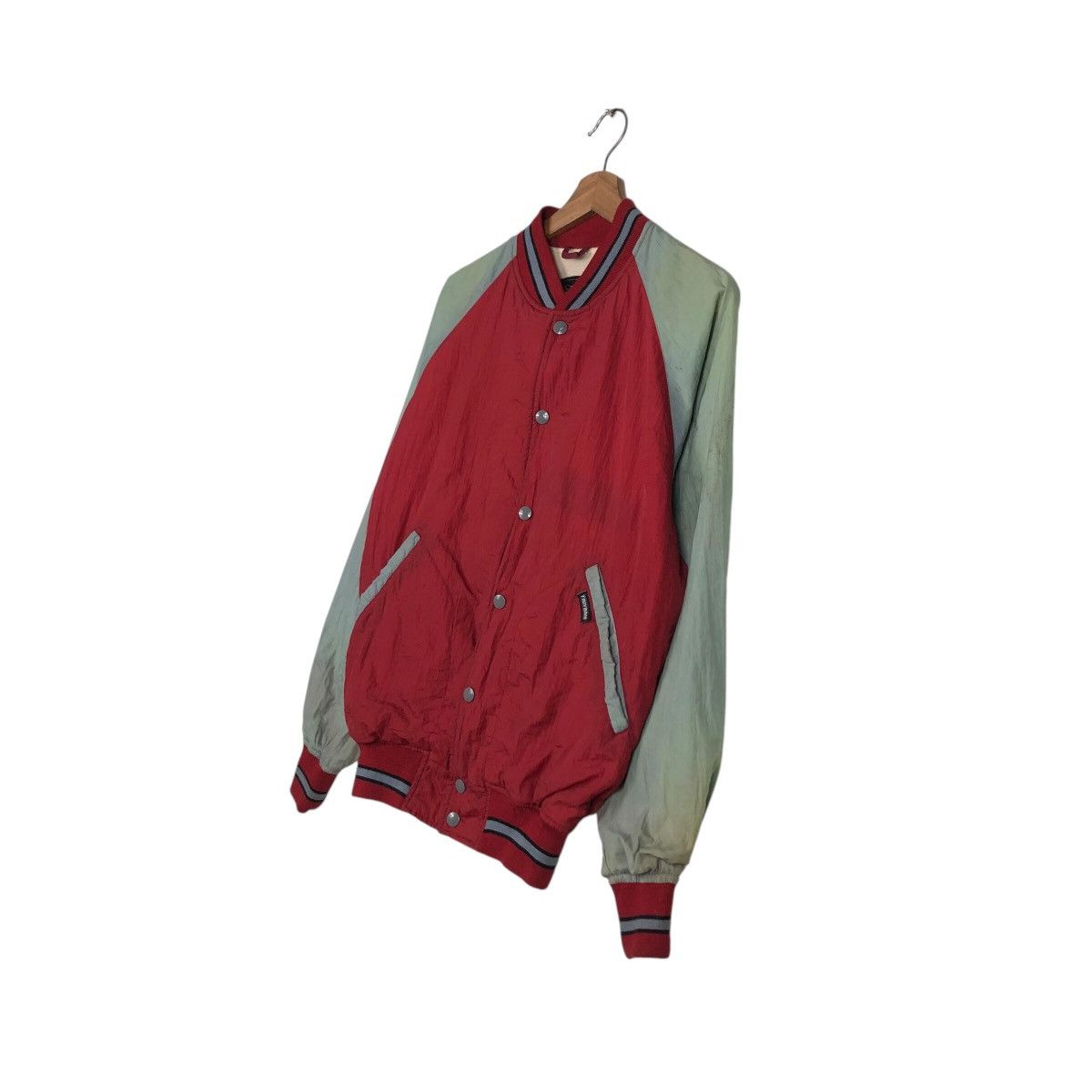 Japanese Brand 📌Vintage Varsity Bomber Jacket Troy Bros Issey Miyake Size US M / EU 48-50 / 2 - 3 Thumbnail