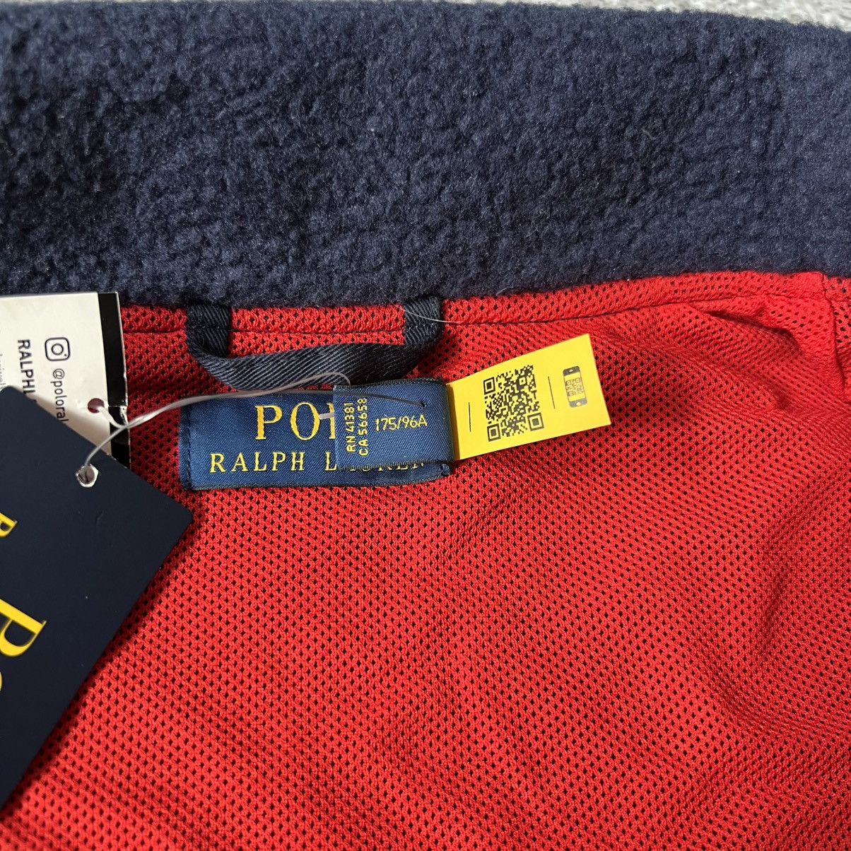 Polo Ralph Lauren NWT Polo Ralph Lauren Sherpa Fleece Varsity Letterman Jacket Size US M / EU 48-50 / 2 - 5 Thumbnail
