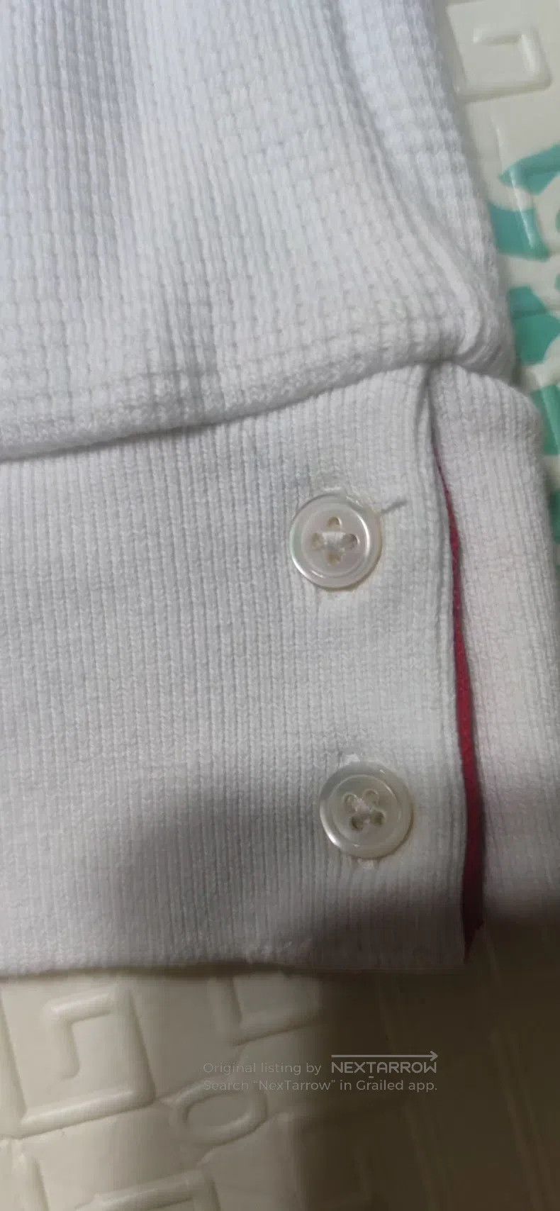 Thom Browne Thom Browne Waffle Hooded Zip-Up Sweatshirt, White Size US M / EU 48-50 / 2 - 3 Thumbnail