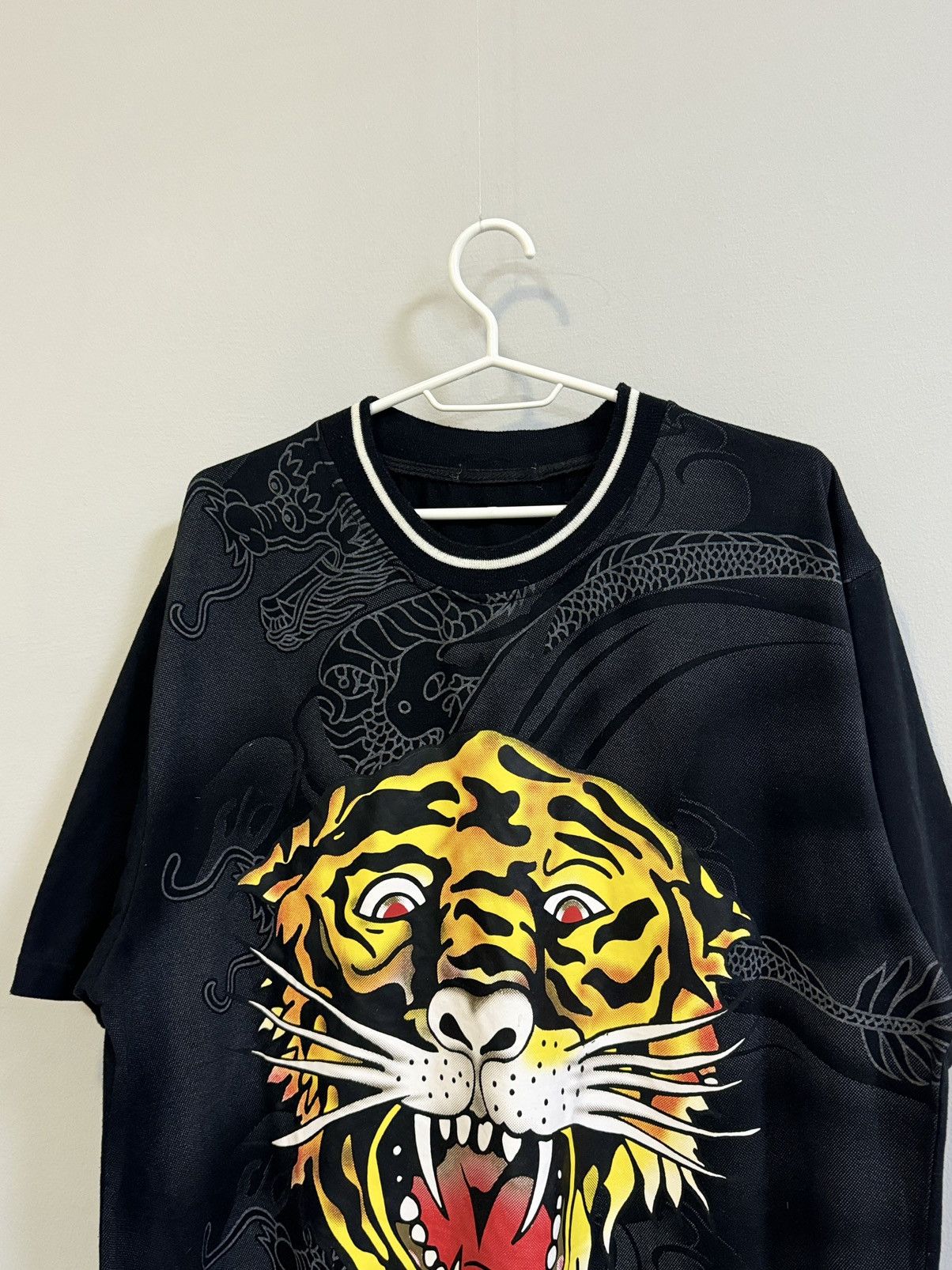 Ed Hardy × Japanese Brand × Vintage Snoop Dogg Ed Hardy Japan Avant Garde tatto style overprint Size US L / EU 52-54 / 3 - 3 Thumbnail