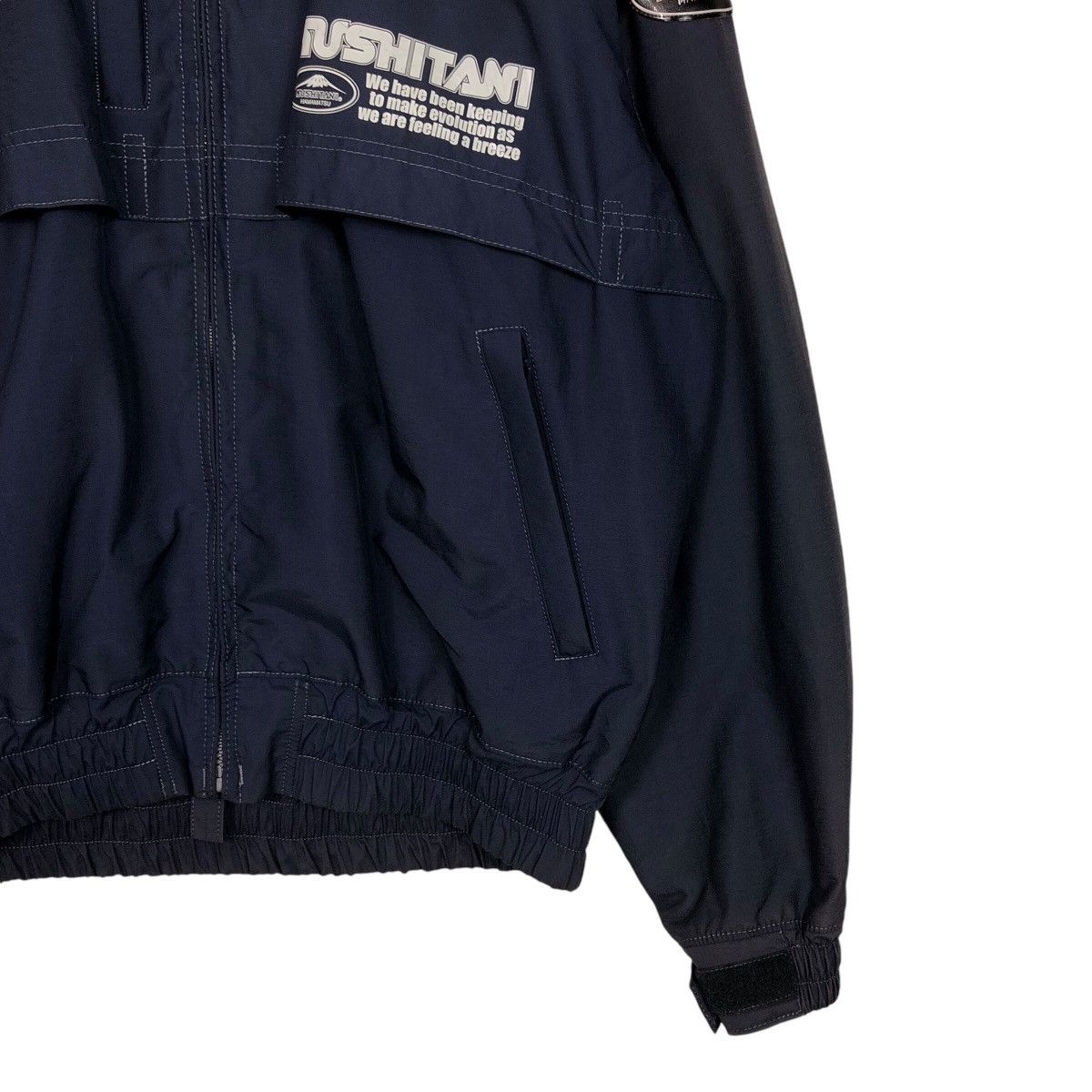 Japanese Brand 📌Vintage Bomber Jacket Hunting Kushitani Big Logo Size US L / EU 52-54 / 3 - 6 Thumbnail