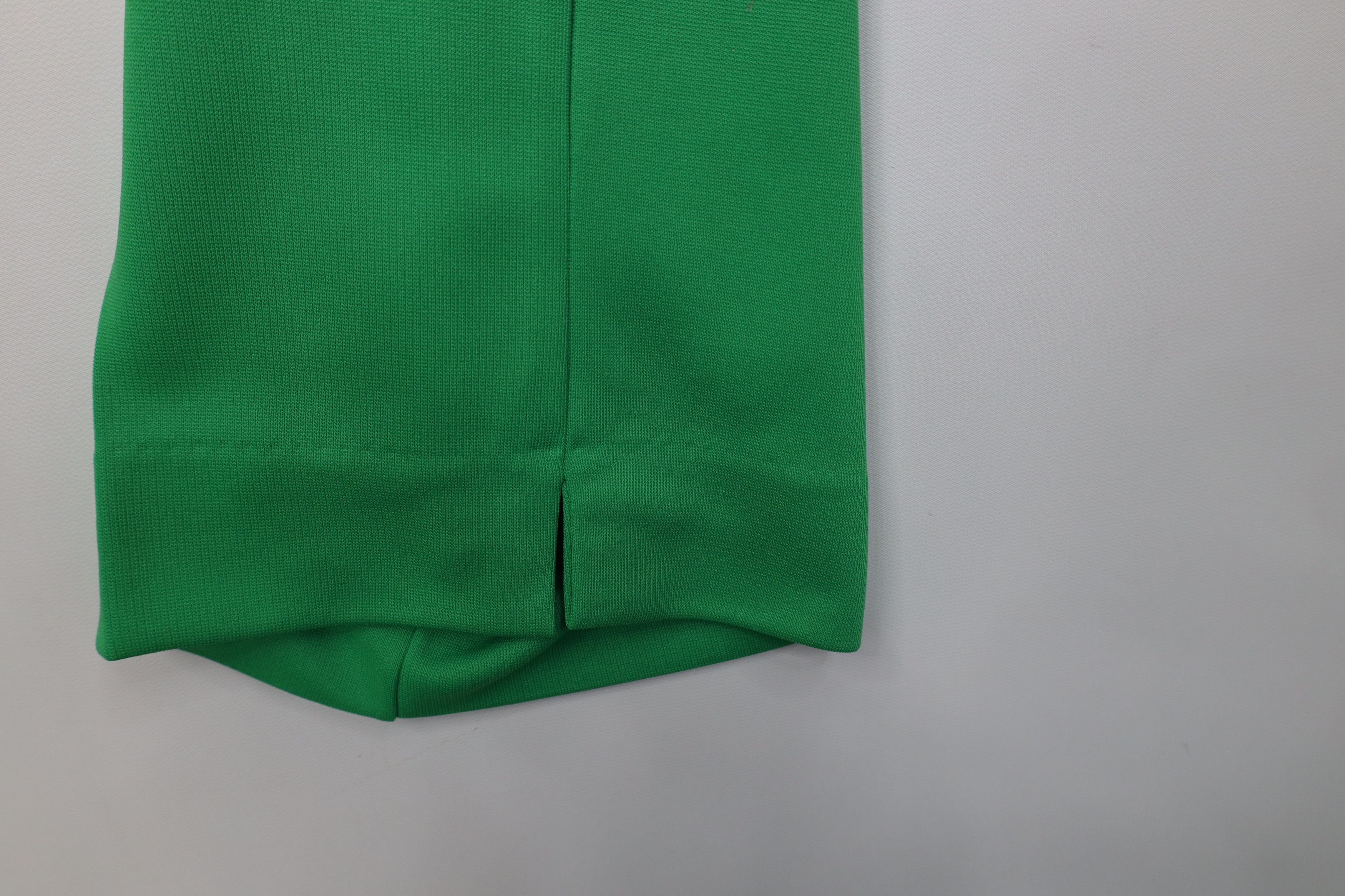 Vintage Vintage 70s Streetwear Flared Wide Leg Chino Pants Green USA Size 28" / US 6 / IT 42 - 5 Thumbnail