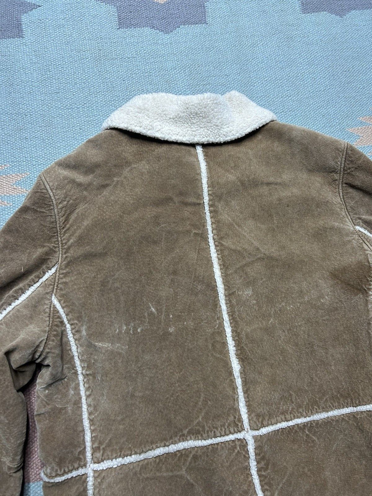 Vintage St. John’s bay Sherpa lined suede jacket penny lane coat M Size M / US 6-8 / IT 42-44 - 9 Thumbnail