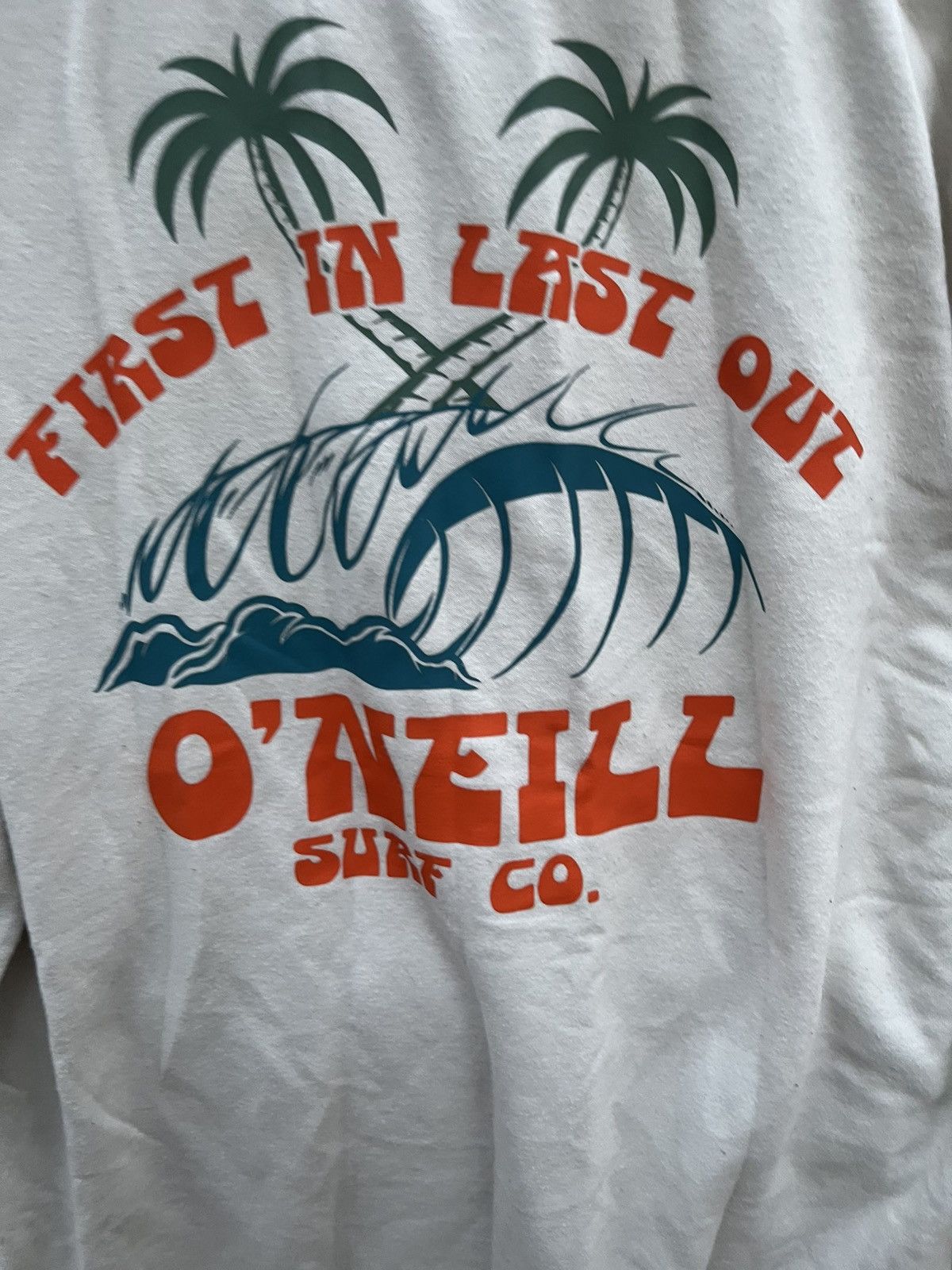 O'Neill O’Neill Surf “First In Last Out” Surf Crewneck Grey USA XL Size US XL / EU 56 / 4 - 4 Thumbnail