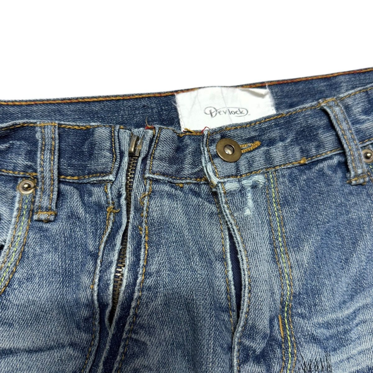 Devilock Vintage Devilock Distressed Denim Jeans Size US 30 / EU 46 - 10 Thumbnail